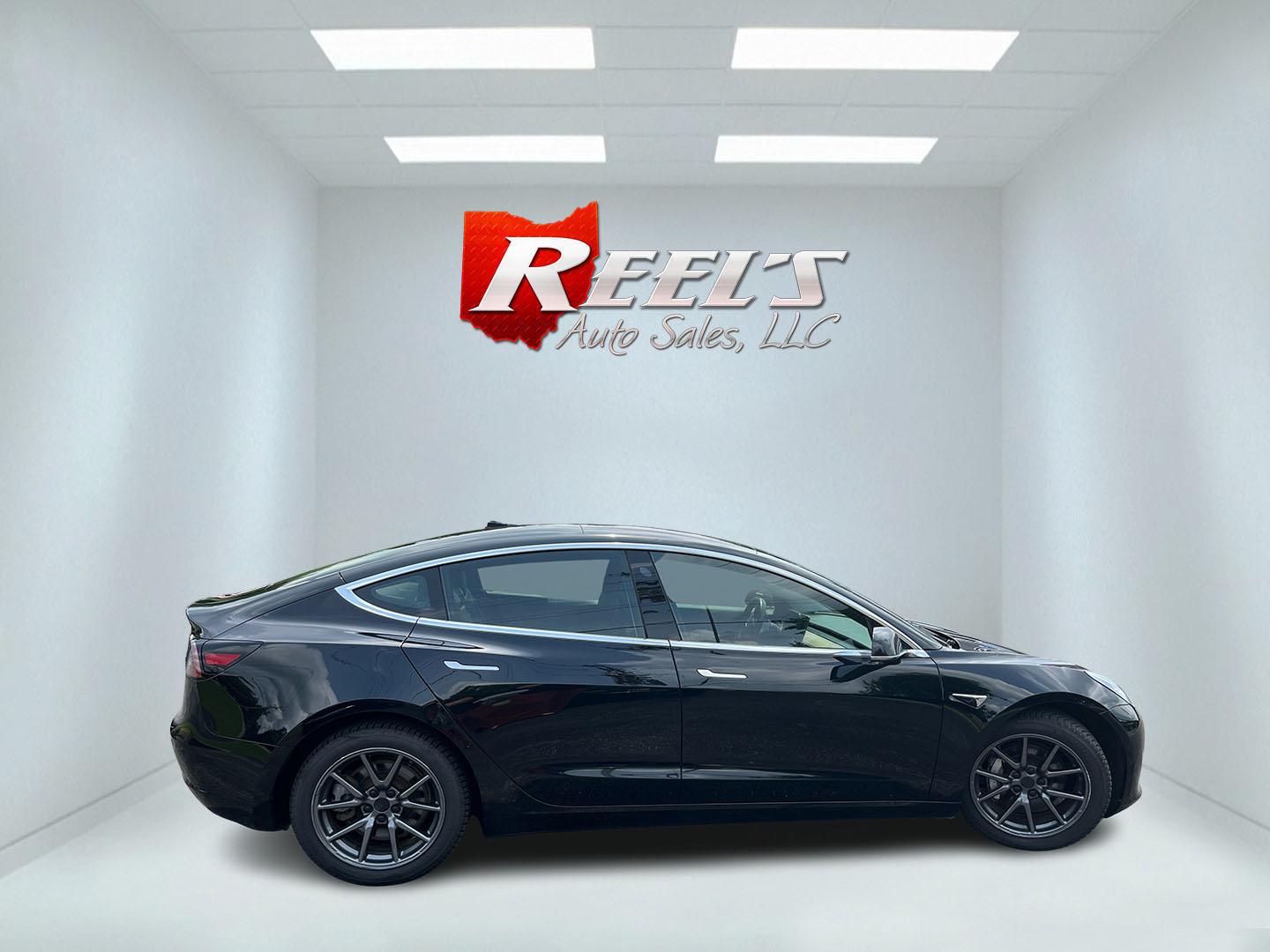 2018 Black /Black Tesla Model 3 Long Range AWD (5YJ3E1EB3JF) with an ELECTRIC engine, 1A transmission, located at 11115 Chardon Rd. , Chardon, OH, 44024, (440) 214-9705, 41.580246, -81.241943- Photo#6