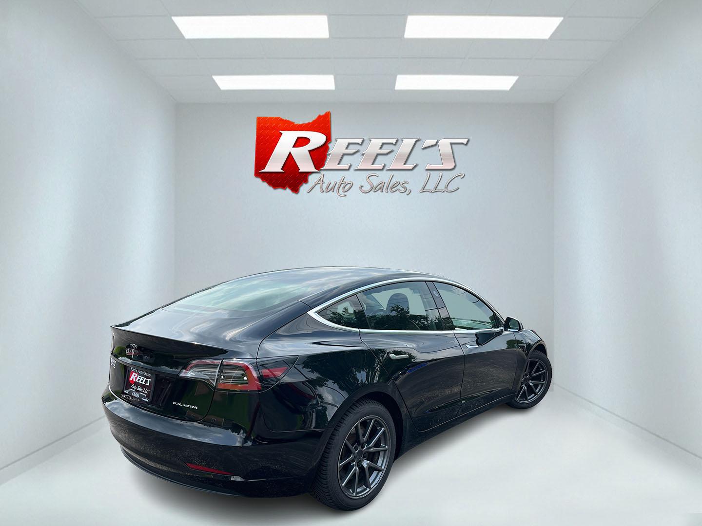 2018 Black /Black Tesla Model 3 Long Range AWD (5YJ3E1EB3JF) with an ELECTRIC engine, 1A transmission, located at 11115 Chardon Rd. , Chardon, OH, 44024, (440) 214-9705, 41.580246, -81.241943- Photo#7