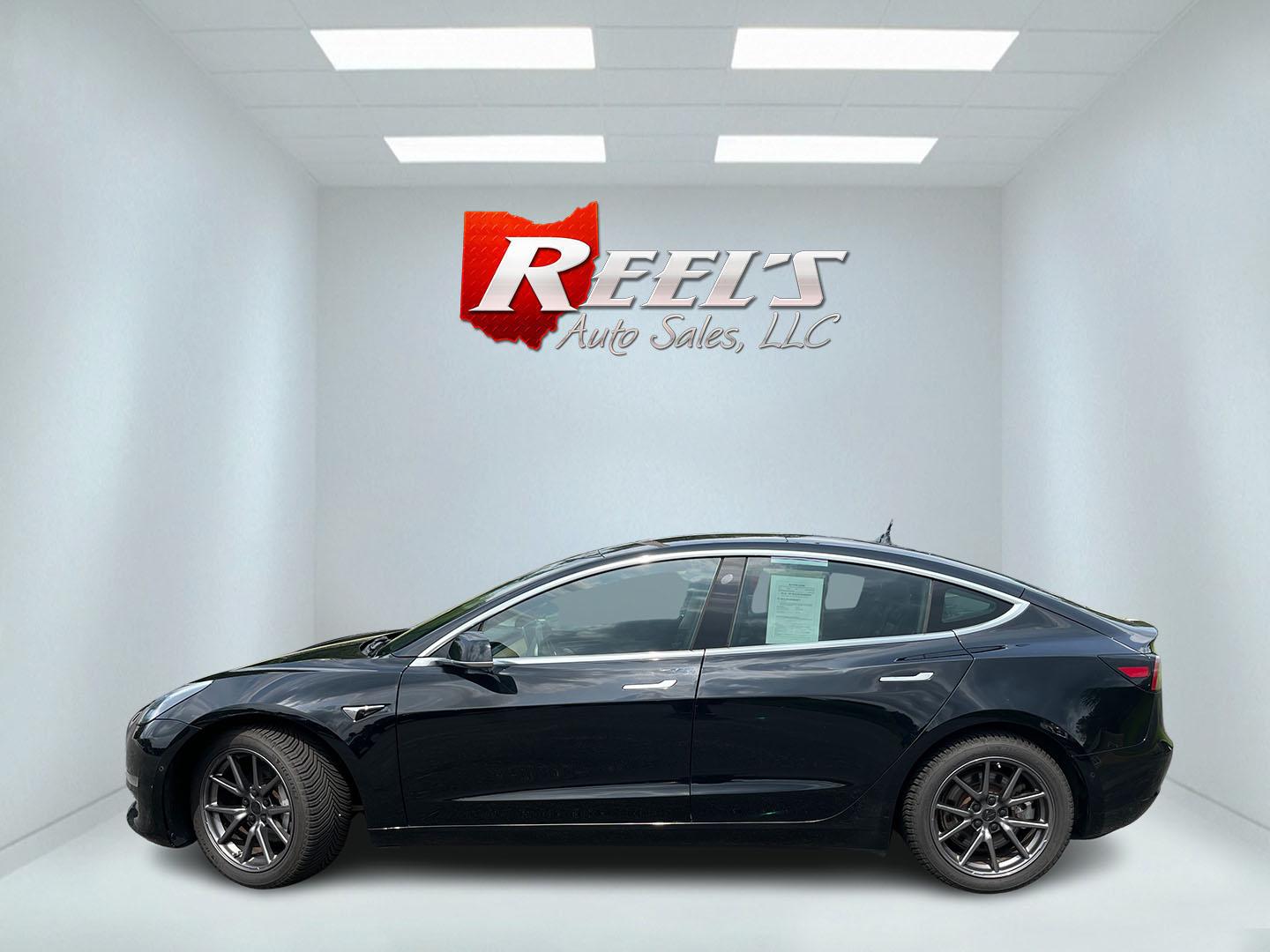 2018 Black /Black Tesla Model 3 Long Range AWD (5YJ3E1EB3JF) with an ELECTRIC engine, 1A transmission, located at 11115 Chardon Rd. , Chardon, OH, 44024, (440) 214-9705, 41.580246, -81.241943- Photo#12
