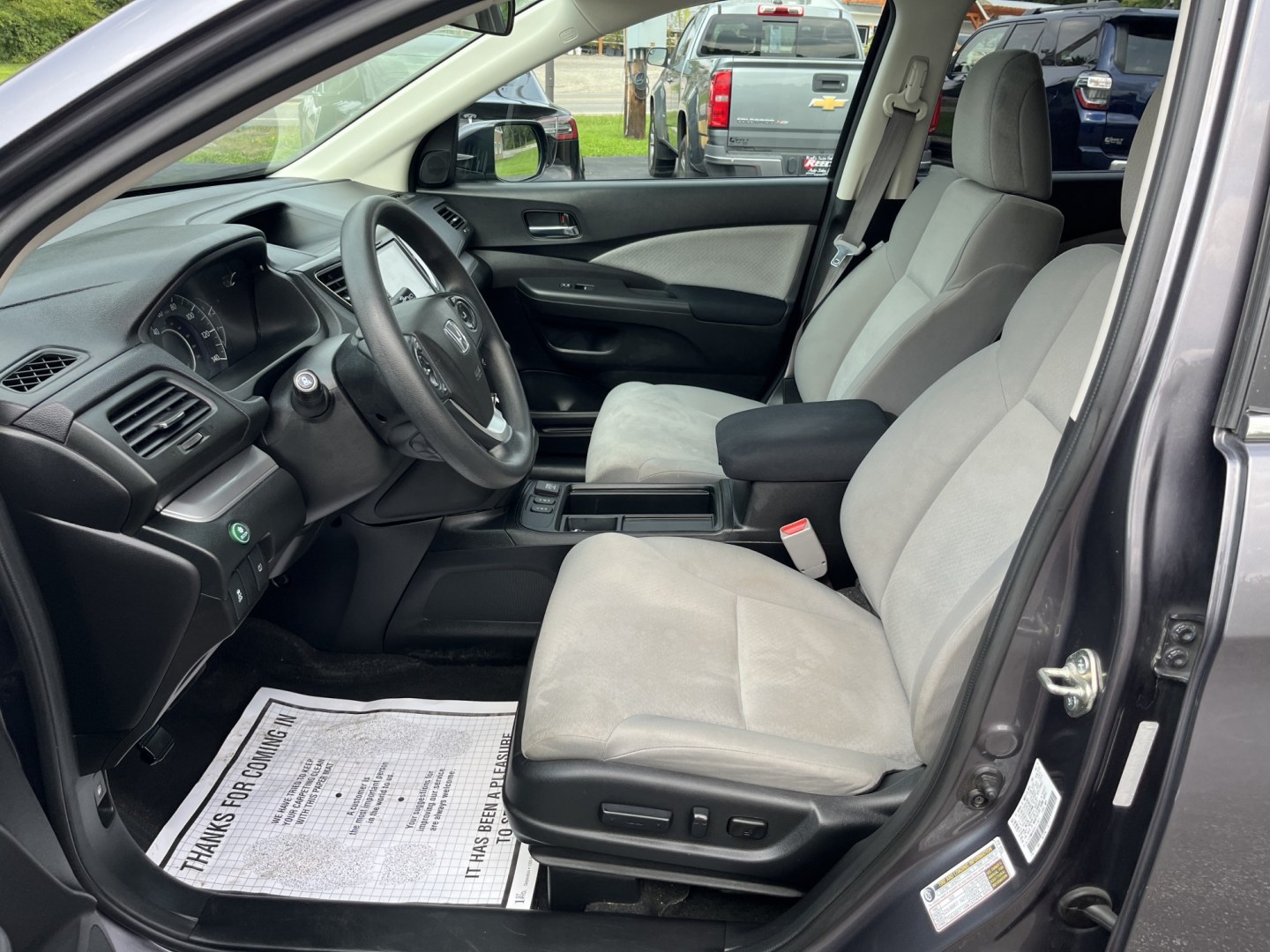 2015 Gray /Gray Honda CR-V EX 4WD (5J6RM4H56FL) with an 2.4L I4 DOHC 16V engine, Automatic transmission, located at 11115 Chardon Rd. , Chardon, OH, 44024, (440) 214-9705, 41.580246, -81.241943 - 2015 Honda CR-V EX AWD – The Compact SUV That Quietly Earns Your Trust Some vehicles just make everyday life feel easier. This 2015 Honda CR-V EX AWD is one of them. With its reliable 2.4L K24 engine, available ECO Mode, and capable AWD, it delivers confident all-weather performance and a strong- Photo#17