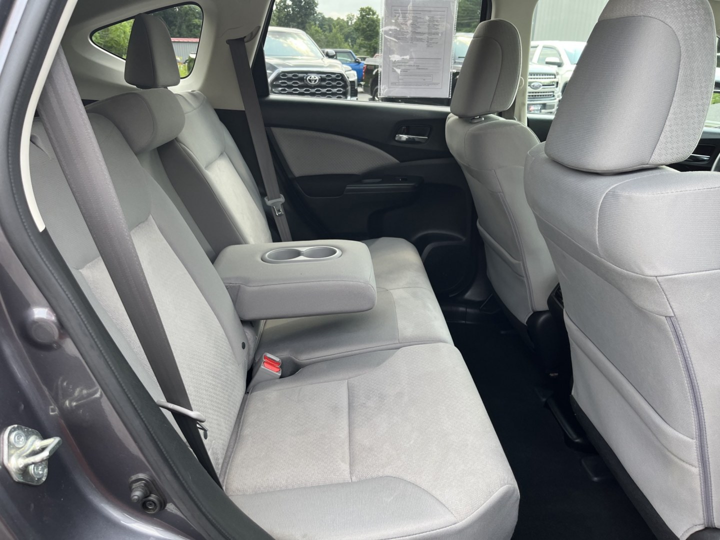 2015 Gray /Gray Honda CR-V EX 4WD (5J6RM4H56FL) with an 2.4L I4 DOHC 16V engine, Automatic transmission, located at 11115 Chardon Rd. , Chardon, OH, 44024, (440) 214-9705, 41.580246, -81.241943 - 2015 Honda CR-V EX AWD – The Compact SUV That Quietly Earns Your Trust Some vehicles just make everyday life feel easier. This 2015 Honda CR-V EX AWD is one of them. With its reliable 2.4L K24 engine, available ECO Mode, and capable AWD, it delivers confident all-weather performance and a strong- Photo#32