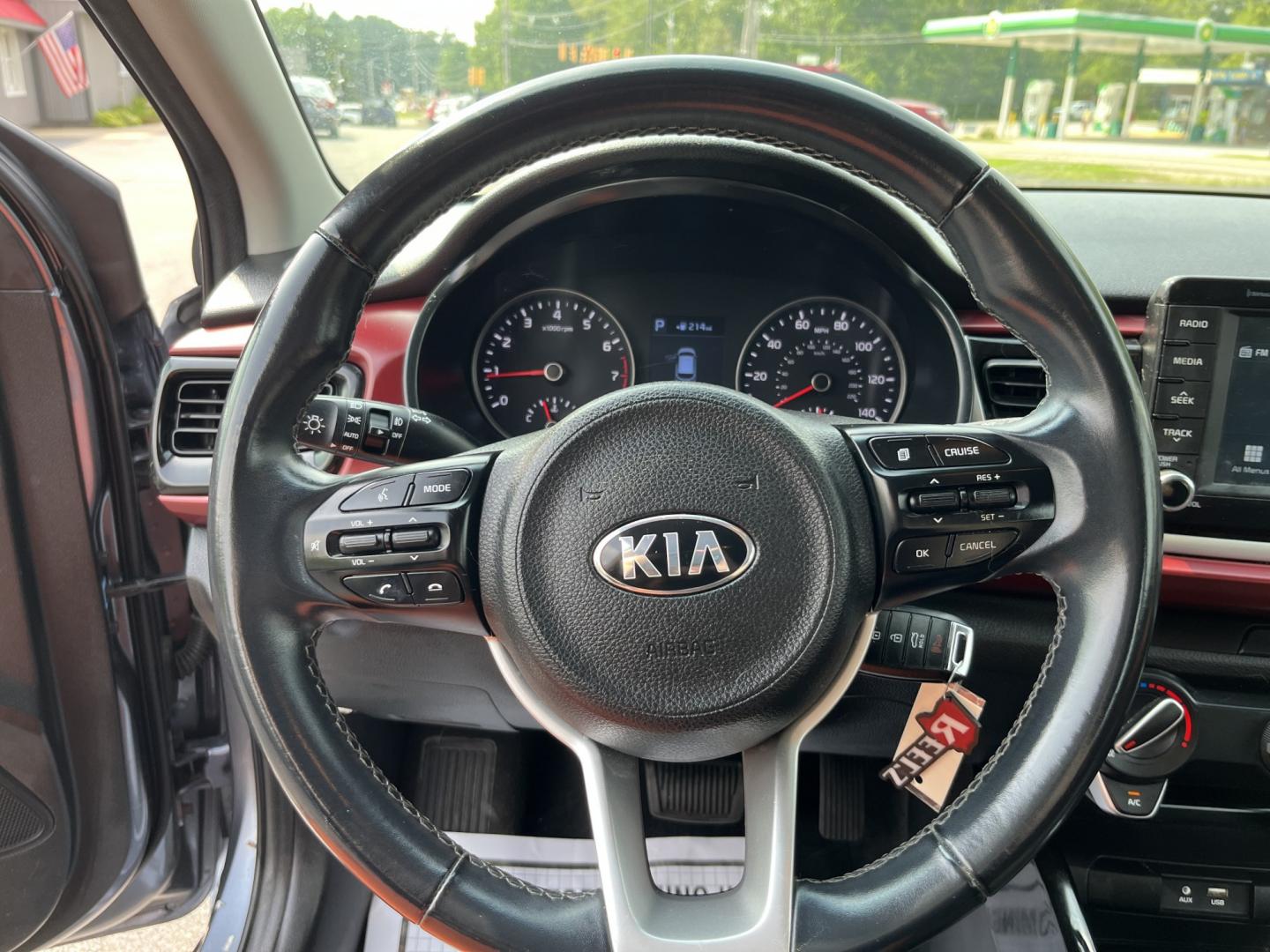 2018 Gray /Black Kia Rio5 EX (3KPA35AB8JE) with an 1.6L I4 DOHC 16V engine, Automatic transmission, located at 11115 Chardon Rd. , Chardon, OH, 44024, (440) 214-9705, 41.580246, -81.241943 - 2018 Kia Rio EX Hatchback Launch Edition – Stylish, Efficient, and Surprisingly Refined Looking for a compact car that feels a step above the ordinary? This 2018 Kia Rio EX Hatchback Launch Edition delivers exactly that. Powered by a responsive 1.6L GDI engine and smooth 6-speed automatic, it ret- Photo#19