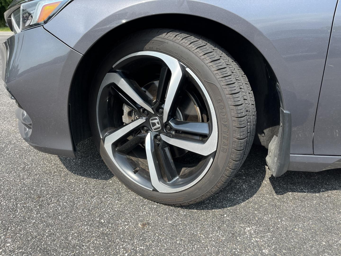 2019 Gray /Black Honda Accord Sport 2.0T (1HGCV2F34KA) with an 2.0L I4 DOHC 16V TURBO engine, Automatic transmission, located at 547 E. Main St., Orwell, OH, 44076, (440) 437-5893, 41.535435, -80.847855 - 2019 Honda Accord 2.0T Sport – The Sport Sedan That Turns Daily Drives into Something Better There’s a difference between a car that simply gets you there and one that makes you look forward to the drive. This 2019 Honda Accord 2.0T Sport delivers that difference. Under the hood, the responsive- Photo#13