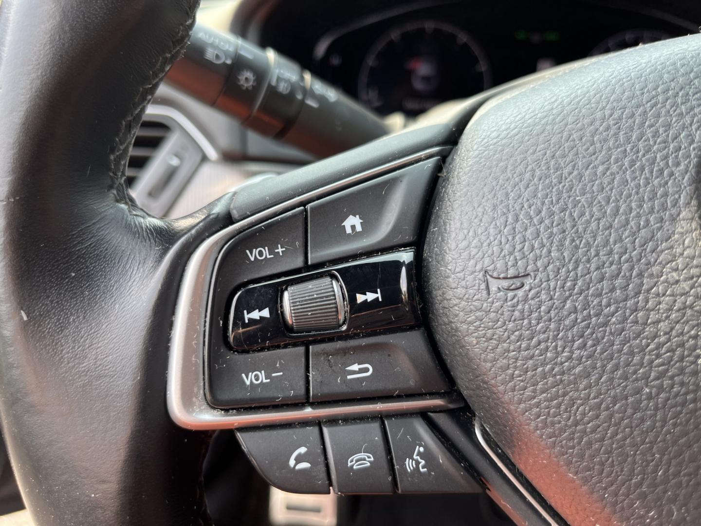 2019 Gray /Black Honda Accord Sport 2.0T (1HGCV2F34KA) with an 2.0L I4 DOHC 16V TURBO engine, Automatic transmission, located at 547 E. Main St., Orwell, OH, 44076, (440) 437-5893, 41.535435, -80.847855 - 2019 Honda Accord 2.0T Sport – The Sport Sedan That Turns Daily Drives into Something Better There’s a difference between a car that simply gets you there and one that makes you look forward to the drive. This 2019 Honda Accord 2.0T Sport delivers that difference. Under the hood, the responsive- Photo#20