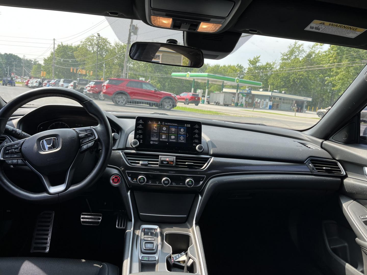 2019 Gray /Black Honda Accord Sport 2.0T (1HGCV2F34KA) with an 2.0L I4 DOHC 16V TURBO engine, Automatic transmission, located at 547 E. Main St., Orwell, OH, 44076, (440) 437-5893, 41.535435, -80.847855 - 2019 Honda Accord 2.0T Sport – The Sport Sedan That Turns Daily Drives into Something Better There’s a difference between a car that simply gets you there and one that makes you look forward to the drive. This 2019 Honda Accord 2.0T Sport delivers that difference. Under the hood, the responsive- Photo#30