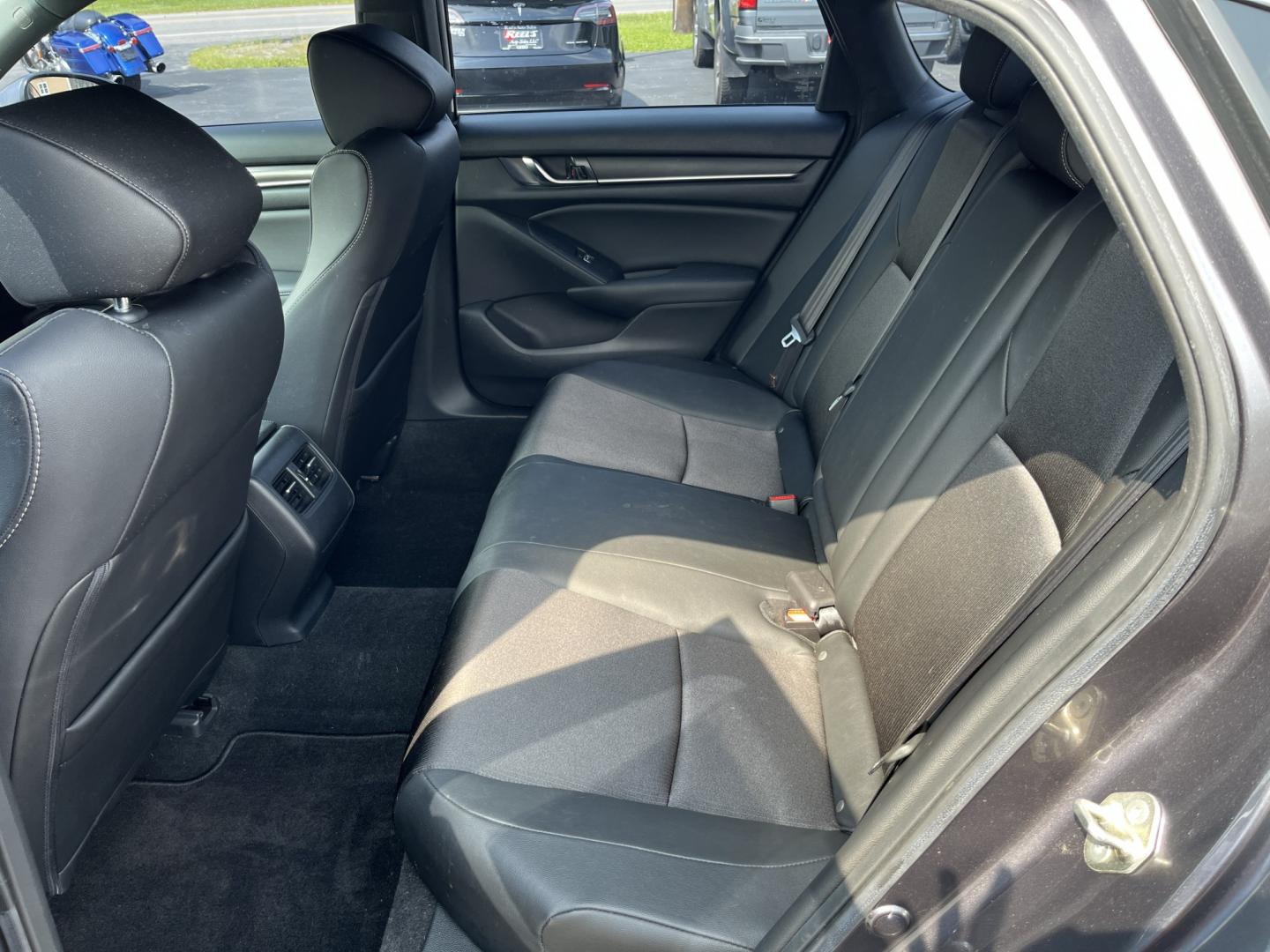 2019 Gray /Black Honda Accord Sport 2.0T (1HGCV2F34KA) with an 2.0L I4 DOHC 16V TURBO engine, Automatic transmission, located at 547 E. Main St., Orwell, OH, 44076, (440) 437-5893, 41.535435, -80.847855 - 2019 Honda Accord 2.0T Sport – The Sport Sedan That Turns Daily Drives into Something Better There’s a difference between a car that simply gets you there and one that makes you look forward to the drive. This 2019 Honda Accord 2.0T Sport delivers that difference. Under the hood, the responsive- Photo#29