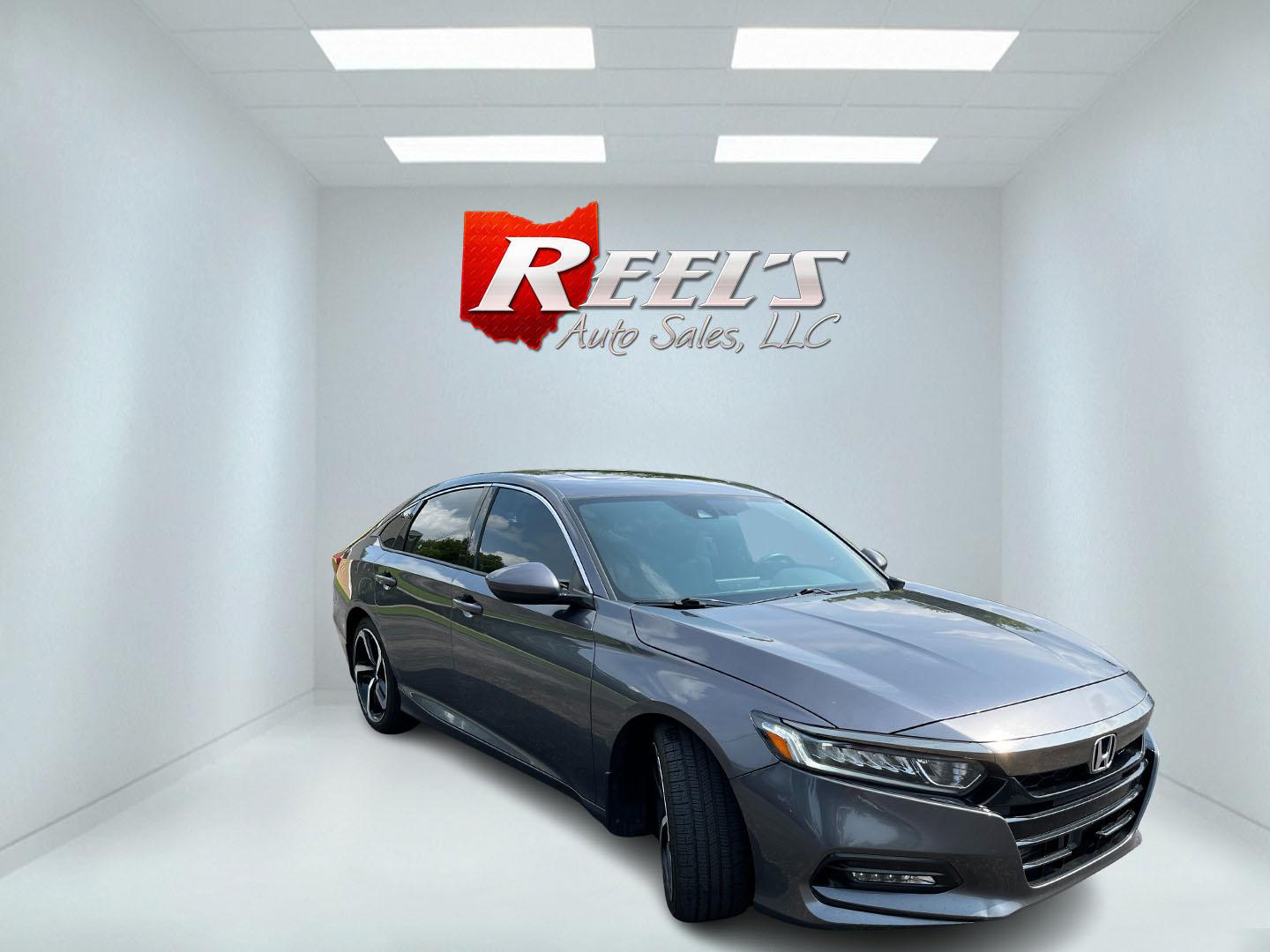 2019 Gray /Black Honda Accord Sport 2.0T (1HGCV2F34KA) with an 2.0L I4 DOHC 16V TURBO engine, Automatic transmission, located at 547 E. Main St., Orwell, OH, 44076, (440) 437-5893, 41.535435, -80.847855 - 2019 Honda Accord 2.0T Sport – The Sport Sedan That Turns Daily Drives into Something Better There’s a difference between a car that simply gets you there and one that makes you look forward to the drive. This 2019 Honda Accord 2.0T Sport delivers that difference. Under the hood, the responsive- Photo#3