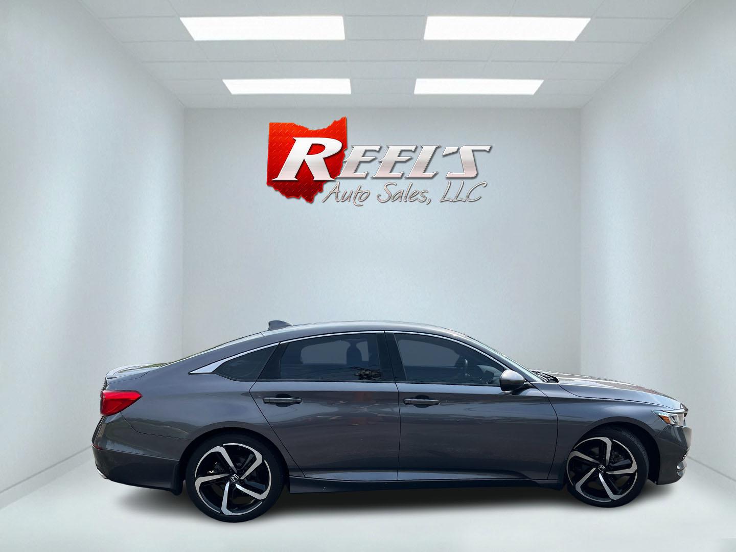 2019 Gray /Black Honda Accord Sport 2.0T (1HGCV2F34KA) with an 2.0L I4 DOHC 16V TURBO engine, Automatic transmission, located at 547 E. Main St., Orwell, OH, 44076, (440) 437-5893, 41.535435, -80.847855 - 2019 Honda Accord 2.0T Sport – The Sport Sedan That Turns Daily Drives into Something Better There’s a difference between a car that simply gets you there and one that makes you look forward to the drive. This 2019 Honda Accord 2.0T Sport delivers that difference. Under the hood, the responsive- Photo#6