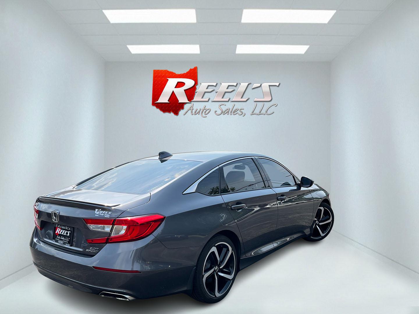 2019 Gray /Black Honda Accord Sport 2.0T (1HGCV2F34KA) with an 2.0L I4 DOHC 16V TURBO engine, Automatic transmission, located at 547 E. Main St., Orwell, OH, 44076, (440) 437-5893, 41.535435, -80.847855 - 2019 Honda Accord 2.0T Sport – The Sport Sedan That Turns Daily Drives into Something Better There’s a difference between a car that simply gets you there and one that makes you look forward to the drive. This 2019 Honda Accord 2.0T Sport delivers that difference. Under the hood, the responsive- Photo#7