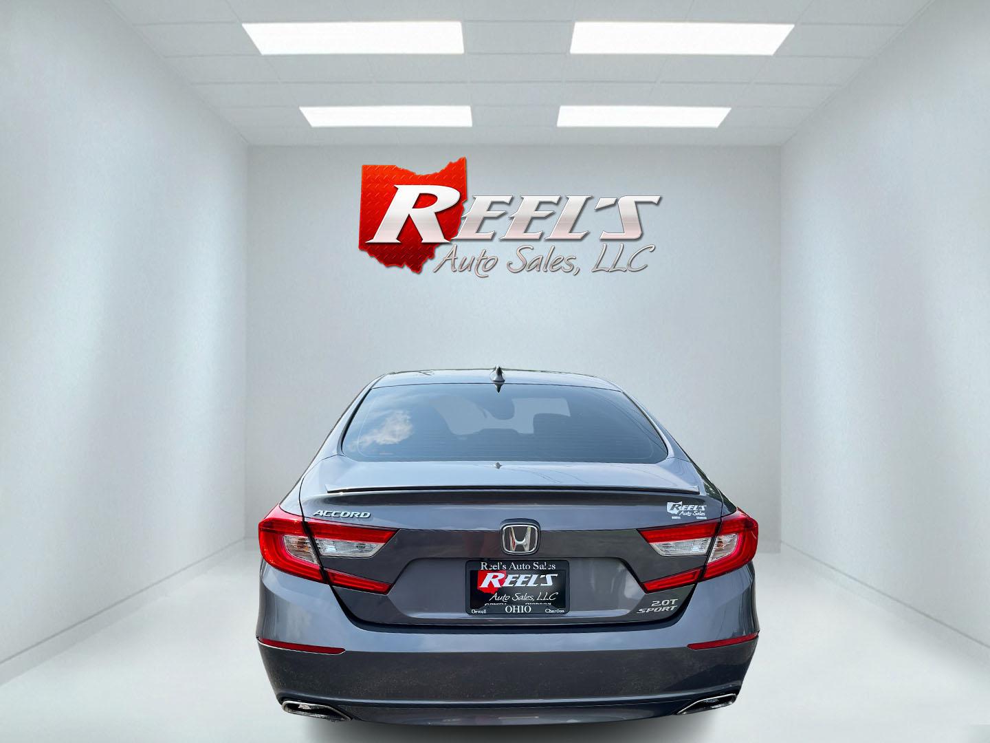 2019 Gray /Black Honda Accord Sport 2.0T (1HGCV2F34KA) with an 2.0L I4 DOHC 16V TURBO engine, Automatic transmission, located at 547 E. Main St., Orwell, OH, 44076, (440) 437-5893, 41.535435, -80.847855 - 2019 Honda Accord 2.0T Sport – The Sport Sedan That Turns Daily Drives into Something Better There’s a difference between a car that simply gets you there and one that makes you look forward to the drive. This 2019 Honda Accord 2.0T Sport delivers that difference. Under the hood, the responsive- Photo#9
