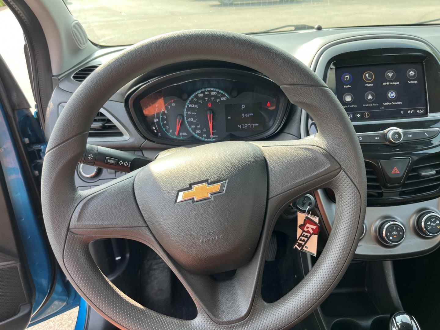 2020 Blue /Black Chevrolet Spark LS CVT (KL8CB6SA8LC) with an 1.4L I4 16V DOHC engine, Automatic transmission, located at 11115 Chardon Rd. , Chardon, OH, 44024, (440) 214-9705, 41.580246, -81.241943 - 2020 Chevrolet Spark LS – Small Car, Big Personality, and Excellent Efficiency Sometimes the best car is the one that makes everyday life simpler and more affordable. This 2020 Chevrolet Spark LS does exactly that. Powered by a lively 1.4L EcoTec engine, it delivers an impressive 38 MPG highway a- Photo#17