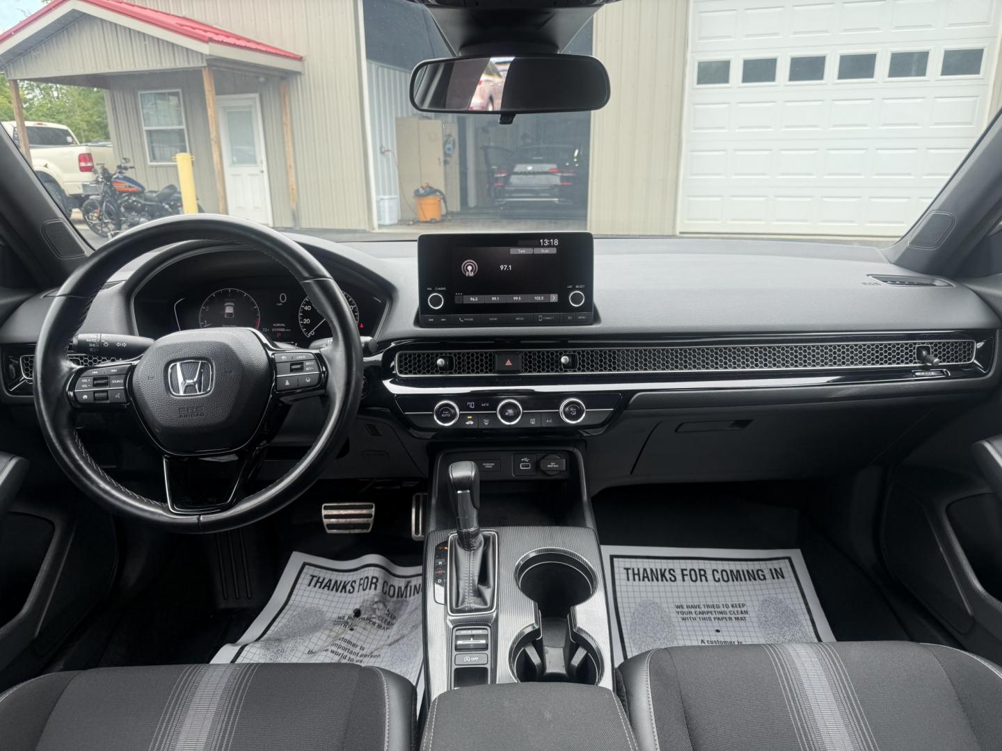 2024 Gray /Black Honda Civic Sport (19XFL2H87RE) with an 2.0L I4 DOHC 16V engine, Automatic transmission, located at 547 E. Main St., Orwell, OH, 44076, (440) 437-5893, 41.535435, -80.847855 - 2024 Honda Civic Hatch Sport – Modern Style with Strong Efficiency and Everyday Tech If you want a compact car that feels current, efficient, and enjoyable to drive, this 2024 Honda Civic Hatch Sport is a strong match. The responsive 2.0L engine delivers a solid balance of performance and fuel ec- Photo#20