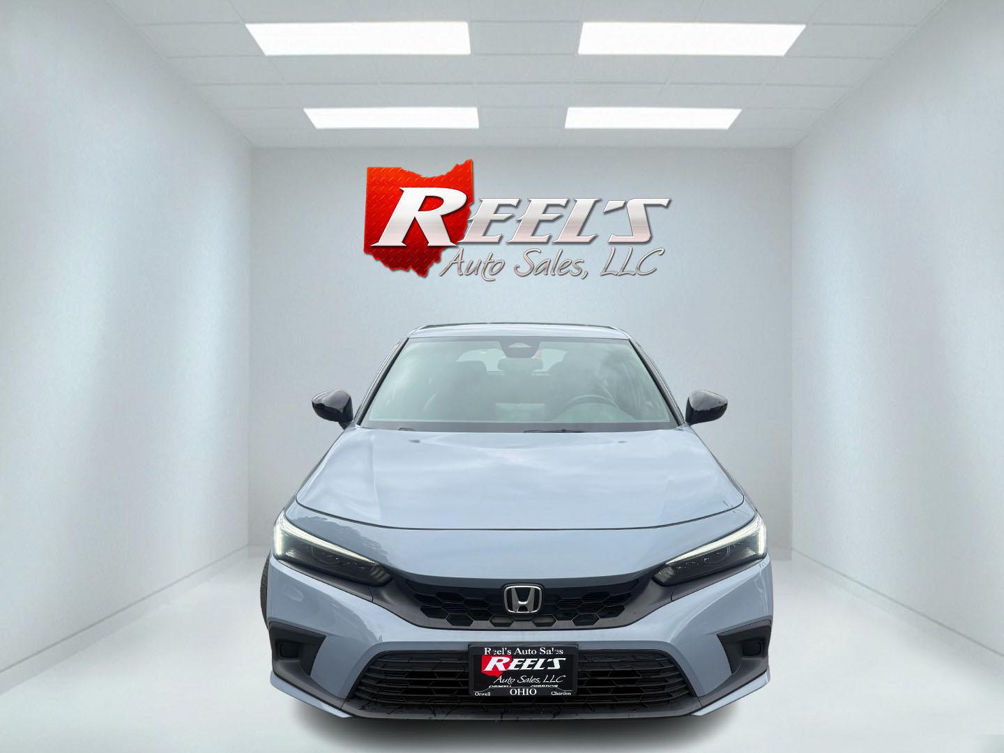 2024 Gray /Black Honda Civic Sport (19XFL2H87RE) with an 2.0L I4 DOHC 16V engine, Automatic transmission, located at 547 E. Main St., Orwell, OH, 44076, (440) 437-5893, 41.535435, -80.847855 - 2024 Honda Civic Hatch Sport – Modern Style with Strong Efficiency and Everyday Tech If you want a compact car that feels current, efficient, and enjoyable to drive, this 2024 Honda Civic Hatch Sport is a strong match. The responsive 2.0L engine delivers a solid balance of performance and fuel ec- Photo#2