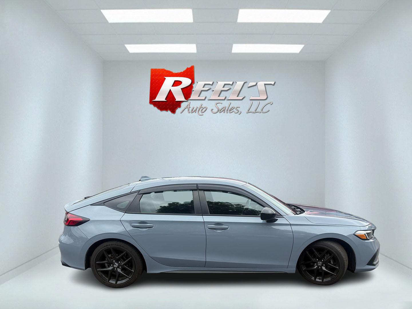 2024 Gray /Black Honda Civic Sport (19XFL2H87RE) with an 2.0L I4 DOHC 16V engine, Automatic transmission, located at 547 E. Main St., Orwell, OH, 44076, (440) 437-5893, 41.535435, -80.847855 - 2024 Honda Civic Hatch Sport – Modern Style with Strong Efficiency and Everyday Tech If you want a compact car that feels current, efficient, and enjoyable to drive, this 2024 Honda Civic Hatch Sport is a strong match. The responsive 2.0L engine delivers a solid balance of performance and fuel ec- Photo#23