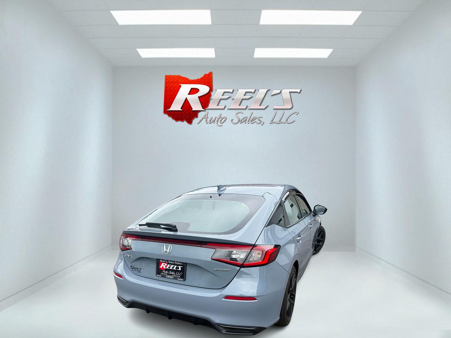 2024 Gray /Black Honda Civic Sport (19XFL2H87RE) with an 2.0L I4 DOHC 16V engine, Automatic transmission, located at 547 E. Main St., Orwell, OH, 44076, (440) 437-5893, 41.535435, -80.847855 - 2024 Honda Civic Hatch Sport – Modern Style with Strong Efficiency and Everyday Tech If you want a compact car that feels current, efficient, and enjoyable to drive, this 2024 Honda Civic Hatch Sport is a strong match. The responsive 2.0L engine delivers a solid balance of performance and fuel ec- Photo#25