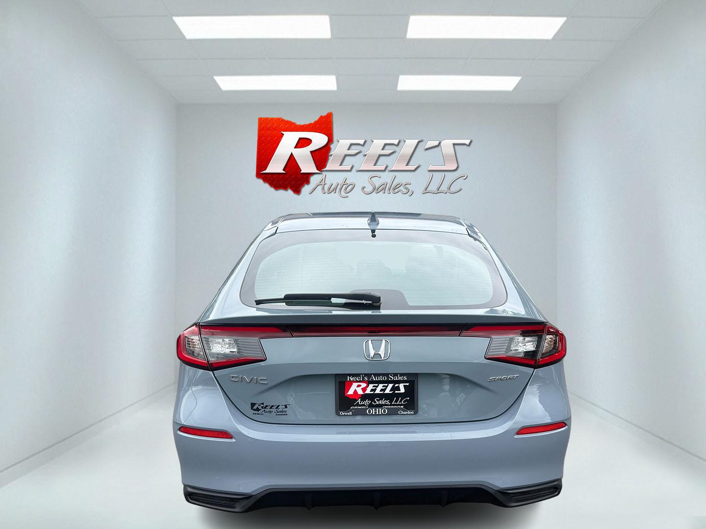 2024 Gray /Black Honda Civic Sport (19XFL2H87RE) with an 2.0L I4 DOHC 16V engine, Automatic transmission, located at 547 E. Main St., Orwell, OH, 44076, (440) 437-5893, 41.535435, -80.847855 - 2024 Honda Civic Hatch Sport – Modern Style with Strong Efficiency and Everyday Tech If you want a compact car that feels current, efficient, and enjoyable to drive, this 2024 Honda Civic Hatch Sport is a strong match. The responsive 2.0L engine delivers a solid balance of performance and fuel ec- Photo#26