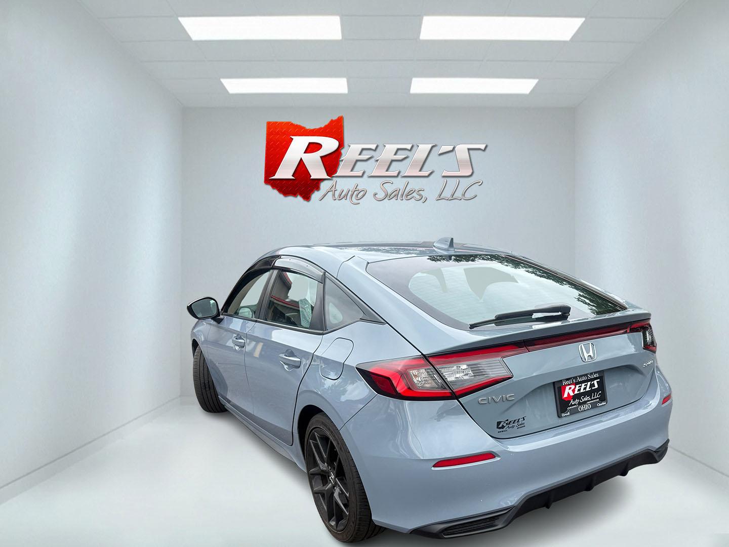 2024 Gray /Black Honda Civic Sport (19XFL2H87RE) with an 2.0L I4 DOHC 16V engine, Automatic transmission, located at 547 E. Main St., Orwell, OH, 44076, (440) 437-5893, 41.535435, -80.847855 - 2024 Honda Civic Hatch Sport – Modern Style with Strong Efficiency and Everyday Tech If you want a compact car that feels current, efficient, and enjoyable to drive, this 2024 Honda Civic Hatch Sport is a strong match. The responsive 2.0L engine delivers a solid balance of performance and fuel ec- Photo#27