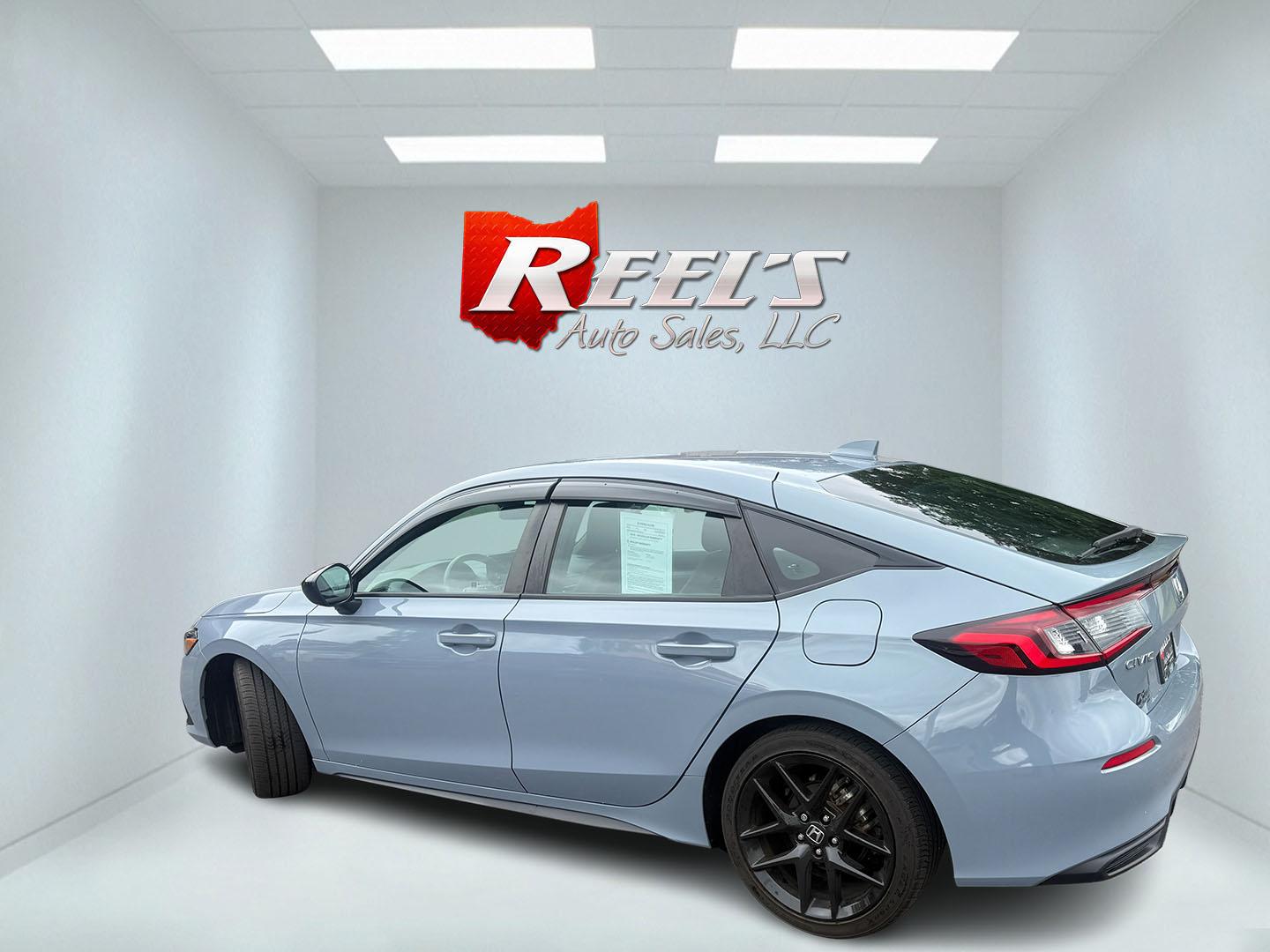 2024 Gray /Black Honda Civic Sport (19XFL2H87RE) with an 2.0L I4 DOHC 16V engine, Automatic transmission, located at 547 E. Main St., Orwell, OH, 44076, (440) 437-5893, 41.535435, -80.847855 - 2024 Honda Civic Hatch Sport – Modern Style with Strong Efficiency and Everyday Tech If you want a compact car that feels current, efficient, and enjoyable to drive, this 2024 Honda Civic Hatch Sport is a strong match. The responsive 2.0L engine delivers a solid balance of performance and fuel ec- Photo#28