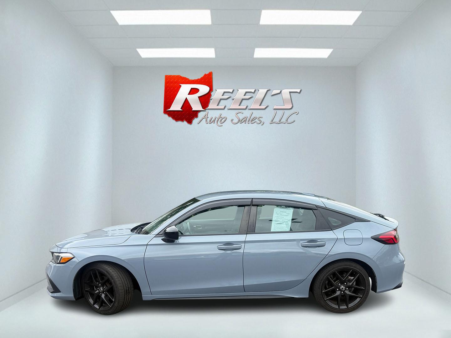 2024 Gray /Black Honda Civic Sport (19XFL2H87RE) with an 2.0L I4 DOHC 16V engine, Automatic transmission, located at 547 E. Main St., Orwell, OH, 44076, (440) 437-5893, 41.535435, -80.847855 - 2024 Honda Civic Hatch Sport – Modern Style with Strong Efficiency and Everyday Tech If you want a compact car that feels current, efficient, and enjoyable to drive, this 2024 Honda Civic Hatch Sport is a strong match. The responsive 2.0L engine delivers a solid balance of performance and fuel ec- Photo#30