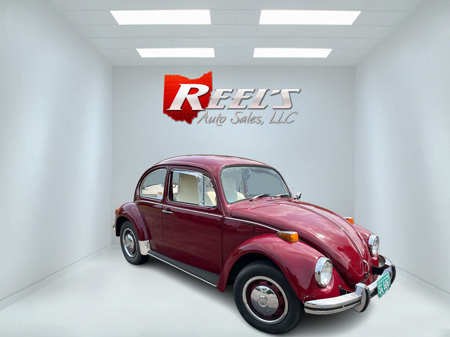 1973 Red Volkswagen Beetle (1132739250) , located at 11115 Chardon Rd. , Chardon, OH, 44024, (440) 214-9705, 41.580246, -81.241943- Photo#2