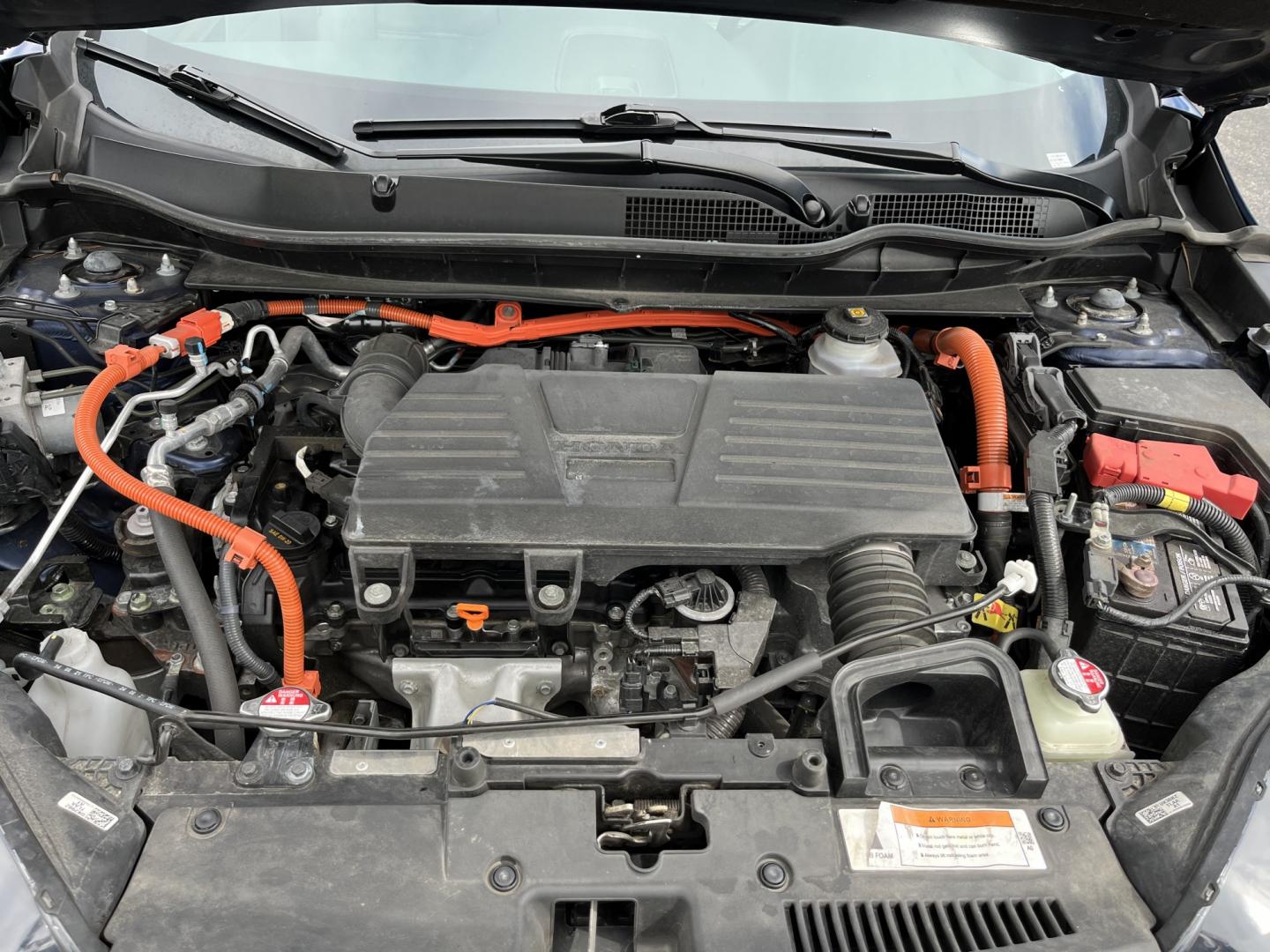 2022 Blue Honda CR-V Hybrid EX-L (5J6RT6H84NL) with an 2.0L I4 DOHC 16V HYBRID engine, Automatic transmission, located at 11115 Chardon Rd. , Chardon, OH, 44024, (440) 214-9705, 41.580246, -81.241943- Photo#13