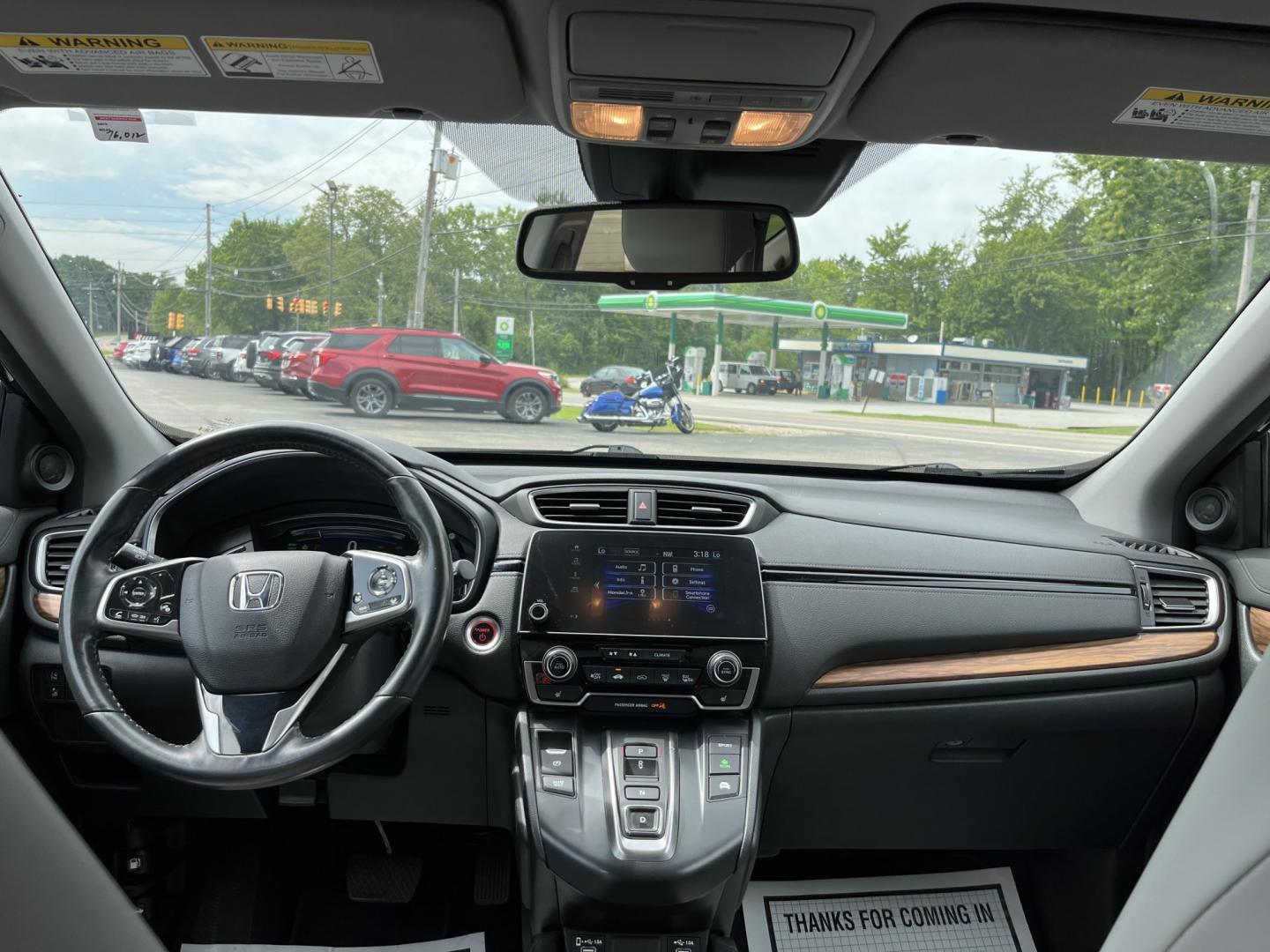 2022 Blue Honda CR-V Hybrid EX-L (5J6RT6H84NL) with an 2.0L I4 DOHC 16V HYBRID engine, Automatic transmission, located at 11115 Chardon Rd. , Chardon, OH, 44024, (440) 214-9705, 41.580246, -81.241943- Photo#29