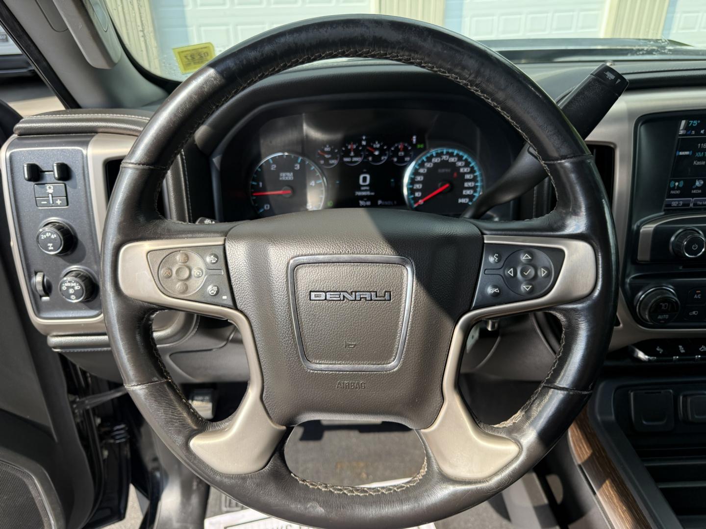 2019 Black /Black GMC Sierra 3500HD Denali Crew Cab 4WD (1GT42WEY7KF) with an 6.6L V8 OHV 16 Turbo DIESEL engine, Automatic transmission, located at 547 E. Main St., Orwell, OH, 44076, (440) 437-5893, 41.535435, -80.847855- Photo#15