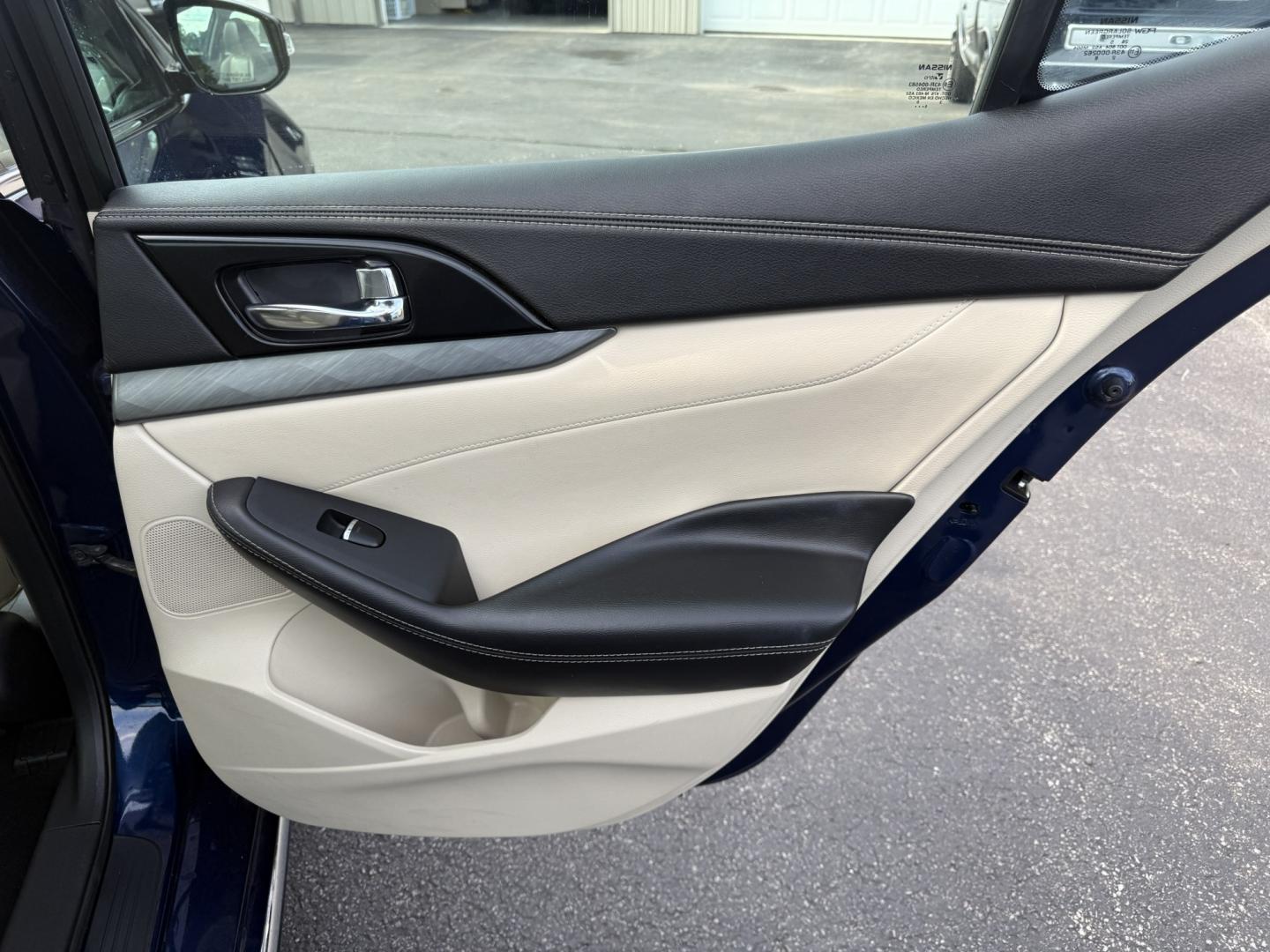 2016 Blue /Tan Nissan Maxima 3.5 SV (1N4AA6AP6GC) with an 3.5L V6 DOHC 24V engine, Automatic transmission, located at 547 E. Main St., Orwell, OH, 44076, (440) 437-5893, 41.535435, -80.847855 - 2016 Nissan Maxima SV – A Sporty Sedan with Strong Power and Everyday Comfort If you want a midsize sedan that still feels energetic, this 2016 Nissan Maxima SV is a compelling choice. The 3.5L V6 produces 300 horsepower and can move from 0-60 in 5.8 seconds, while Sport Mode sharpens the respons- Photo#37