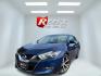 2016 Blue /Tan Nissan Maxima 3.5 SV (1N4AA6AP6GC) with an 3.5L V6 DOHC 24V engine, Automatic transmission, located at 547 E. Main St., Orwell, OH, 44076, (440) 437-5893, 41.535435, -80.847855 - 2016 Nissan Maxima SV – A Sporty Sedan with Strong Power and Everyday Comfort If you want a midsize sedan that still feels energetic, this 2016 Nissan Maxima SV is a compelling choice. The 3.5L V6 produces 300 horsepower and can move from 0-60 in 5.8 seconds, while Sport Mode sharpens the respons- Photo#0