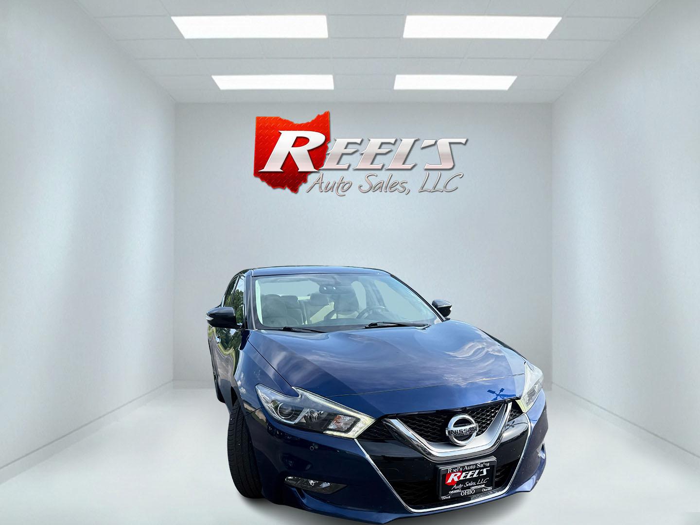 2016 Blue /Tan Nissan Maxima 3.5 SV (1N4AA6AP6GC) with an 3.5L V6 DOHC 24V engine, Automatic transmission, located at 547 E. Main St., Orwell, OH, 44076, (440) 437-5893, 41.535435, -80.847855 - 2016 Nissan Maxima SV – A Sporty Sedan with Strong Power and Everyday Comfort If you want a midsize sedan that still feels energetic, this 2016 Nissan Maxima SV is a compelling choice. The 3.5L V6 produces 300 horsepower and can move from 0-60 in 5.8 seconds, while Sport Mode sharpens the respons- Photo#3