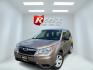 2015 Brown /Black Subaru Forester 2.5i (JF2SJAAC3FH) with an 2.5L H4 SOHC 16V engine, Automatic transmission, located at 11115 Chardon Rd. , Chardon, OH, 44024, (440) 214-9705, 41.580246, -81.241943 - 2015 Subaru Forester 2.5i PZEV – Practical AWD Capability with Strong Everyday Efficiency If you want a compact SUV that prioritizes confidence in changing conditions, this 2015 Subaru Forester 2.5i PZEV is a straightforward choice. The 2.5L engine pairs with Subaru’s full-time Symmetrical All-- Photo#0