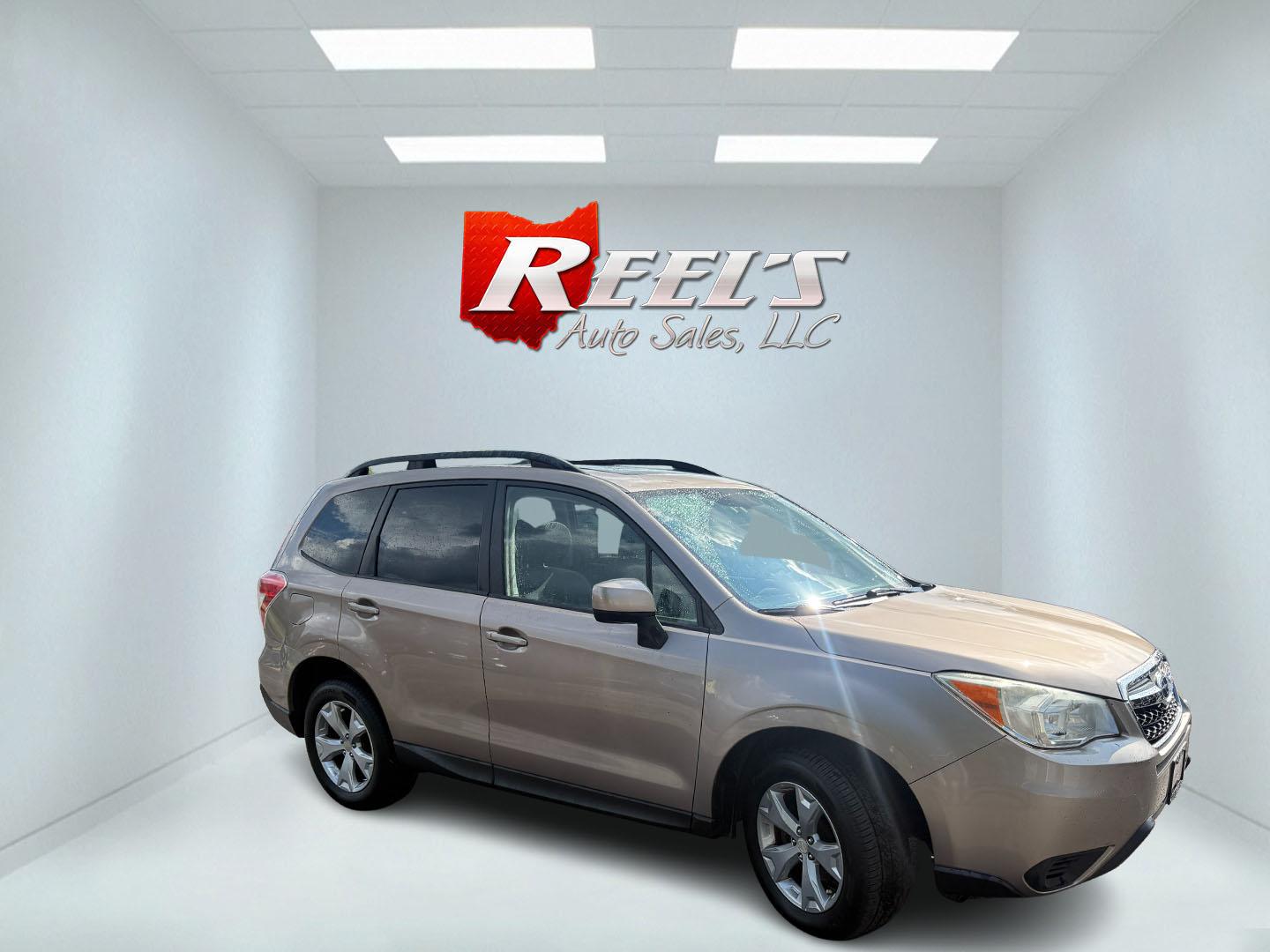 2014 Brown /Black Subaru Forester 2.5i Premium (JF2SJAEC2EH) with an 2.5L H4 SOHC 16V engine, Automatic transmission, located at 547 E. Main St., Orwell, OH, 44076, (440) 437-5893, 41.535435, -80.847855 - 2014 Subaru Forester 2.5i Premium PZEV – Practical AWD Comfort with Everyday Convenience If you want a compact SUV that prioritizes confidence and usability, this 2014 Subaru Forester 2.5i Premium PZEV is a solid choice. The 2.5L engine pairs with Subaru’s full-time Symmetrical All-Wheel Drive- Photo#3