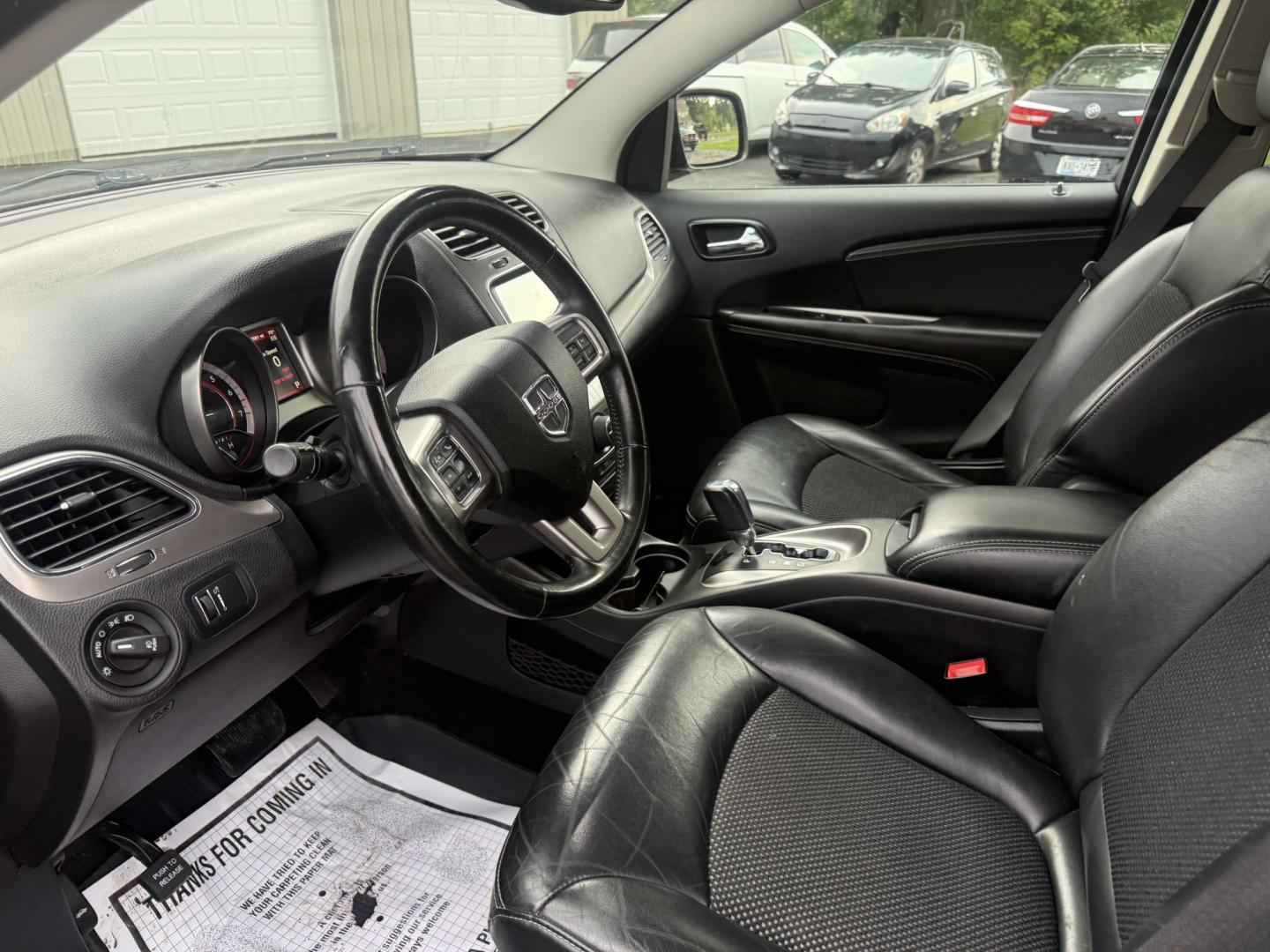 2017 Black /Black Dodge Journey Crossroad AWD (3C4PDDGG1HT) with an 3.6L V6 DOHC 24V engine, Automatic transmission, located at 547 E. Main St., Orwell, OH, 44076, (440) 437-5893, 41.535435, -80.847855 - 2017 Dodge Journey Crossroad Plus AWD – Family Space with V6 Power and Everyday Comfort If you need a midsize SUV with room for the family and enough equipment to make daily driving easier, this 2017 Dodge Journey Crossroad Plus AWD is worth a look. The 3.6L Pentastar V6 and 6-speed automatic del- Photo#8
