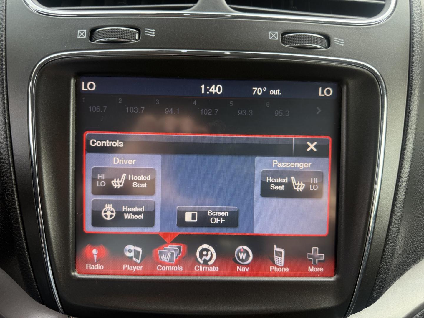 2017 Black /Black Dodge Journey Crossroad AWD (3C4PDDGG1HT) with an 3.6L V6 DOHC 24V engine, Automatic transmission, located at 547 E. Main St., Orwell, OH, 44076, (440) 437-5893, 41.535435, -80.847855 - 2017 Dodge Journey Crossroad Plus AWD – Family Space with V6 Power and Everyday Comfort If you need a midsize SUV with room for the family and enough equipment to make daily driving easier, this 2017 Dodge Journey Crossroad Plus AWD is worth a look. The 3.6L Pentastar V6 and 6-speed automatic del- Photo#16