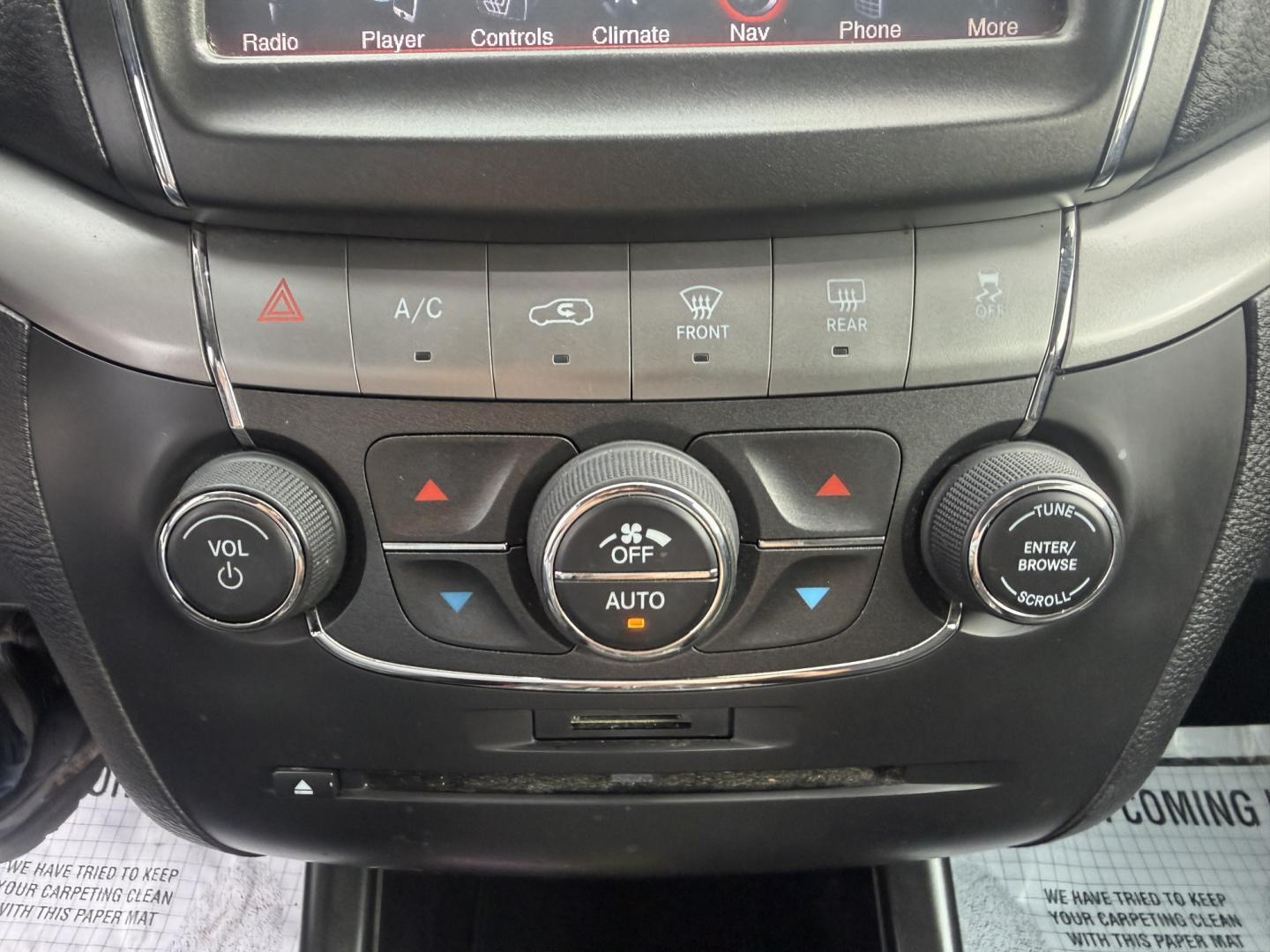 2017 Black /Black Dodge Journey Crossroad AWD (3C4PDDGG1HT) with an 3.6L V6 DOHC 24V engine, Automatic transmission, located at 547 E. Main St., Orwell, OH, 44076, (440) 437-5893, 41.535435, -80.847855 - 2017 Dodge Journey Crossroad Plus AWD – Family Space with V6 Power and Everyday Comfort If you need a midsize SUV with room for the family and enough equipment to make daily driving easier, this 2017 Dodge Journey Crossroad Plus AWD is worth a look. The 3.6L Pentastar V6 and 6-speed automatic del- Photo#20