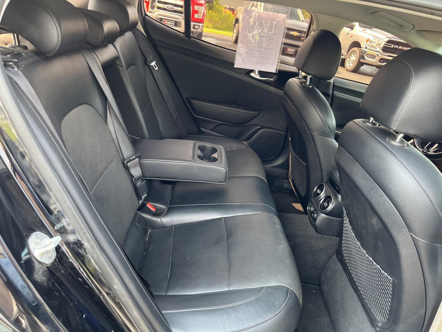 2018 Black /Black Kia Stinger Base RWD (KNAE15LA7J6) with an 2.0L I4 DOHC 16V Turbo engine, Automatic transmission, located at 11115 Chardon Rd. , Chardon, OH, 44024, (440) 214-9705, 41.580246, -81.241943 - 2018 Kia Stinger RWD – A Sporty Fastback with Everyday Usability If you want a sedan that feels more engaging than a typical commuter car, this 2018 Kia Stinger RWD is a strong option. The 2.0L Twin-Scroll Turbo I4 and 8-speed automatic deliver responsive power, while selectable driving modes let- Photo#32