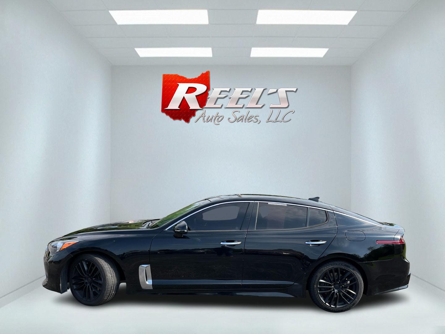 2018 Black /Black Kia Stinger Base RWD (KNAE15LA7J6) with an 2.0L I4 DOHC 16V Turbo engine, Automatic transmission, located at 11115 Chardon Rd. , Chardon, OH, 44024, (440) 214-9705, 41.580246, -81.241943 - 2018 Kia Stinger RWD – A Sporty Fastback with Everyday Usability If you want a sedan that feels more engaging than a typical commuter car, this 2018 Kia Stinger RWD is a strong option. The 2.0L Twin-Scroll Turbo I4 and 8-speed automatic deliver responsive power, while selectable driving modes let- Photo#11