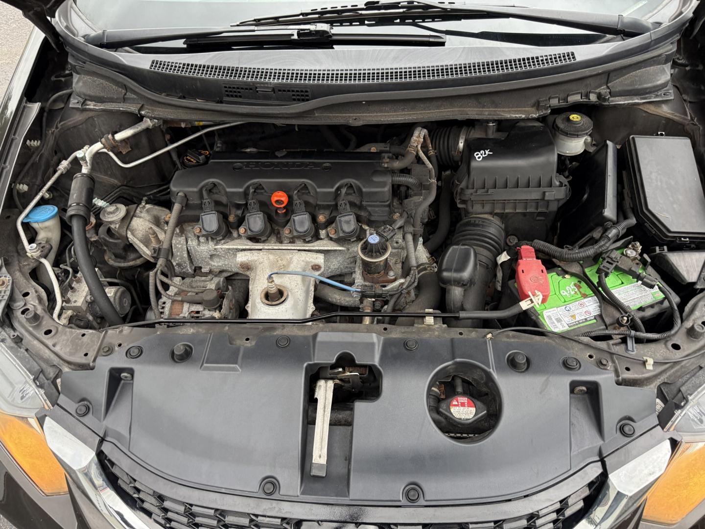 2013 Black /Black Honda Civic EX-L Sedan 5-Speed AT (2HGFB2F98DH) with an 1.8L I4 SOHC 16V engine, Automatic transmission, located at 547 E. Main St., Orwell, OH, 44076, (440) 437-5893, 41.535435, -80.847855 - 2013 Honda Civic EX-L – Efficient, Comfortable, and Easy to Own If you want a compact sedan that prioritizes efficiency and everyday comfort, this 2013 Honda Civic EX-L is a smart option. The reliable 1.8L engine and 5-speed automatic deliver smooth performance and an impressive 39 MPG highway ra- Photo#15
