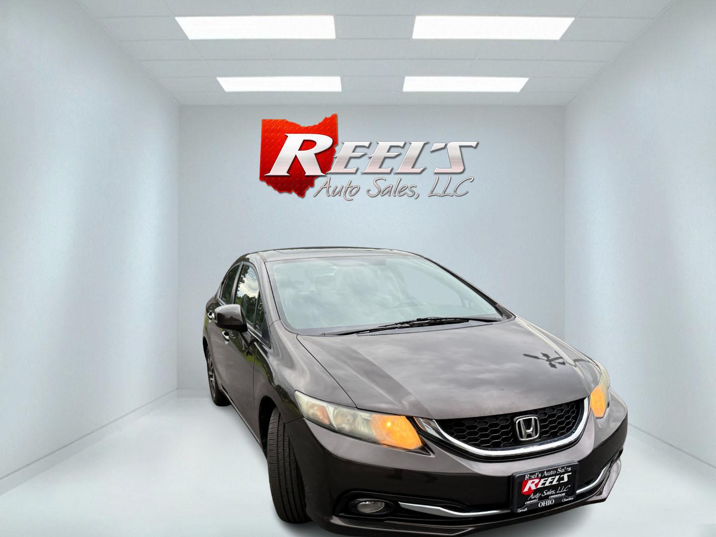 2013 Black /Black Honda Civic EX-L Sedan 5-Speed AT (2HGFB2F98DH) with an 1.8L I4 SOHC 16V engine, Automatic transmission, located at 547 E. Main St., Orwell, OH, 44076, (440) 437-5893, 41.535435, -80.847855 - 2013 Honda Civic EX-L – Efficient, Comfortable, and Easy to Own If you want a compact sedan that prioritizes efficiency and everyday comfort, this 2013 Honda Civic EX-L is a smart option. The reliable 1.8L engine and 5-speed automatic deliver smooth performance and an impressive 39 MPG highway ra- Photo#2