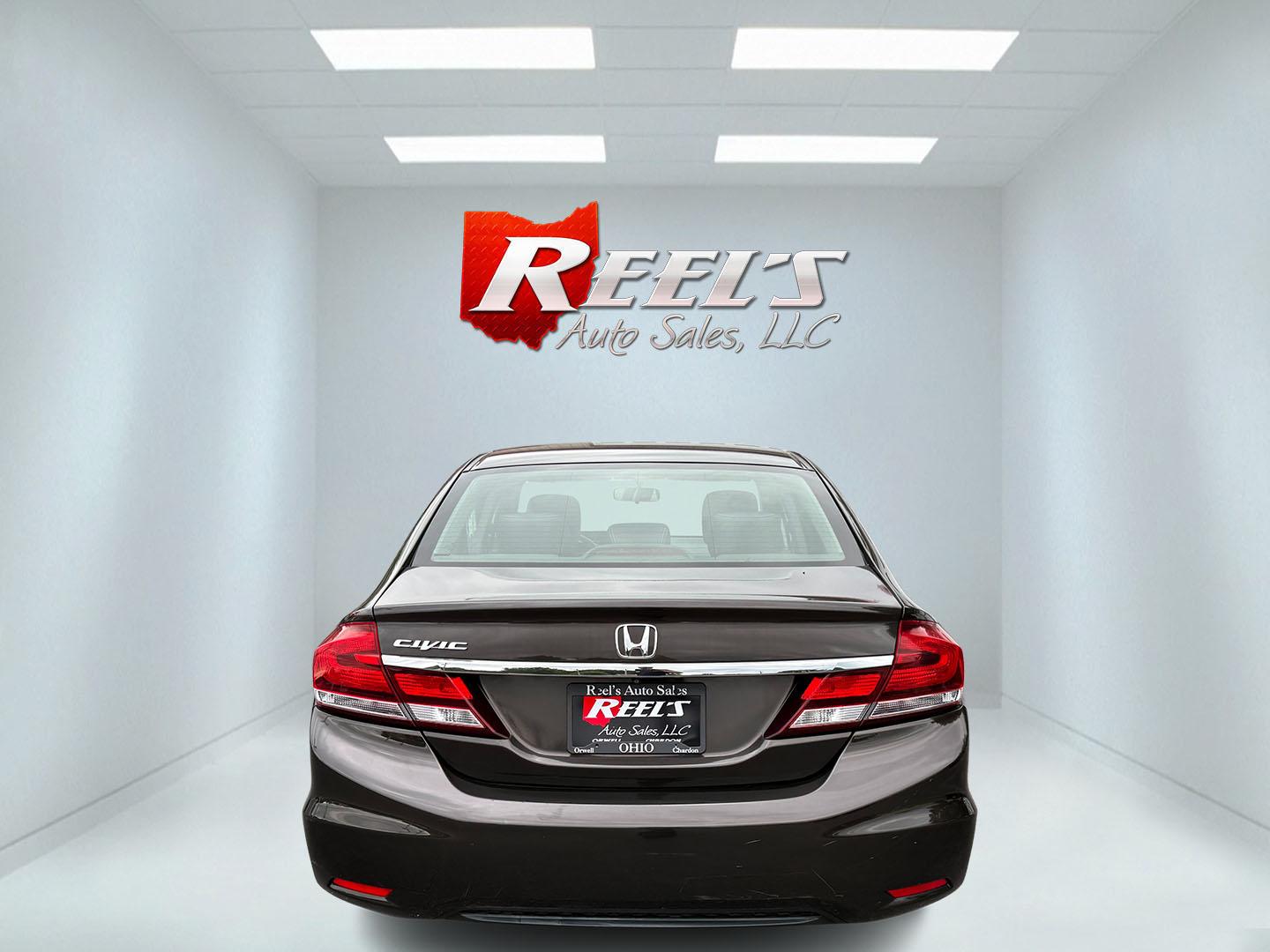 2013 Black /Black Honda Civic EX-L Sedan 5-Speed AT (2HGFB2F98DH) with an 1.8L I4 SOHC 16V engine, Automatic transmission, located at 547 E. Main St., Orwell, OH, 44076, (440) 437-5893, 41.535435, -80.847855 - 2013 Honda Civic EX-L – Efficient, Comfortable, and Easy to Own If you want a compact sedan that prioritizes efficiency and everyday comfort, this 2013 Honda Civic EX-L is a smart option. The reliable 1.8L engine and 5-speed automatic deliver smooth performance and an impressive 39 MPG highway ra- Photo#9