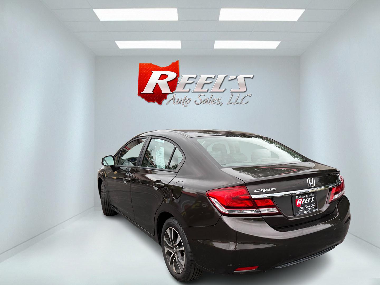 2013 Black /Black Honda Civic EX-L Sedan 5-Speed AT (2HGFB2F98DH) with an 1.8L I4 SOHC 16V engine, Automatic transmission, located at 547 E. Main St., Orwell, OH, 44076, (440) 437-5893, 41.535435, -80.847855 - 2013 Honda Civic EX-L – Efficient, Comfortable, and Easy to Own If you want a compact sedan that prioritizes efficiency and everyday comfort, this 2013 Honda Civic EX-L is a smart option. The reliable 1.8L engine and 5-speed automatic deliver smooth performance and an impressive 39 MPG highway ra- Photo#10