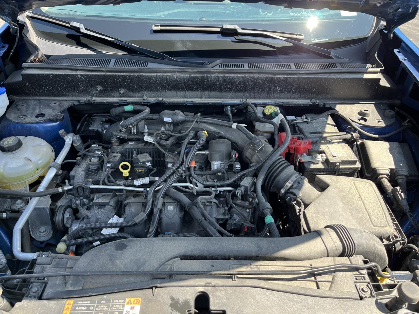 2024 Blue /Black Ford Maverick XLT (3FTTW8J98RR) with an 2.0L I4 DOHC 16V Turbo engine, Automatic transmission, located at 11115 Chardon Rd. , Chardon, OH, 44024, (440) 214-9705, 41.580246, -81.241943 - 2024 Ford Maverick XLT AWD – Compact Truck Convenience with Modern Features If you want a smaller truck that is easy to live with and still useful, this 2024 Ford Maverick XLT AWD is a strong match. The 2.0L EcoBoost engine and 8-speed automatic deliver responsive power and a solid 29 MPG highway- Photo#13