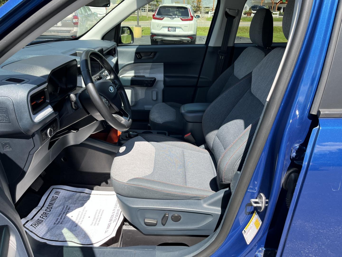 2024 Blue /Black Ford Maverick XLT (3FTTW8J98RR) with an 2.0L I4 DOHC 16V Turbo engine, Automatic transmission, located at 11115 Chardon Rd. , Chardon, OH, 44024, (440) 214-9705, 41.580246, -81.241943 - 2024 Ford Maverick XLT AWD – Compact Truck Convenience with Modern Features If you want a smaller truck that is easy to live with and still useful, this 2024 Ford Maverick XLT AWD is a strong match. The 2.0L EcoBoost engine and 8-speed automatic deliver responsive power and a solid 29 MPG highway- Photo#17