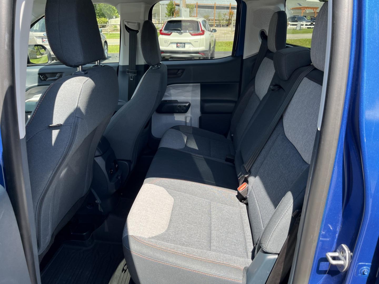 2024 Blue /Black Ford Maverick XLT (3FTTW8J98RR) with an 2.0L I4 DOHC 16V Turbo engine, Automatic transmission, located at 11115 Chardon Rd. , Chardon, OH, 44024, (440) 214-9705, 41.580246, -81.241943 - 2024 Ford Maverick XLT AWD – Compact Truck Convenience with Modern Features If you want a smaller truck that is easy to live with and still useful, this 2024 Ford Maverick XLT AWD is a strong match. The 2.0L EcoBoost engine and 8-speed automatic deliver responsive power and a solid 29 MPG highway- Photo#28