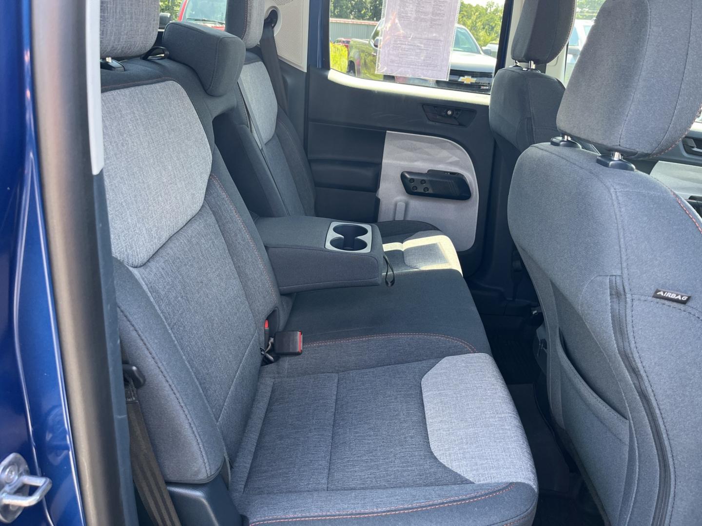 2024 Blue /Black Ford Maverick XLT (3FTTW8J98RR) with an 2.0L I4 DOHC 16V Turbo engine, Automatic transmission, located at 11115 Chardon Rd. , Chardon, OH, 44024, (440) 214-9705, 41.580246, -81.241943 - 2024 Ford Maverick XLT AWD – Compact Truck Convenience with Modern Features If you want a smaller truck that is easy to live with and still useful, this 2024 Ford Maverick XLT AWD is a strong match. The 2.0L EcoBoost engine and 8-speed automatic deliver responsive power and a solid 29 MPG highway- Photo#31