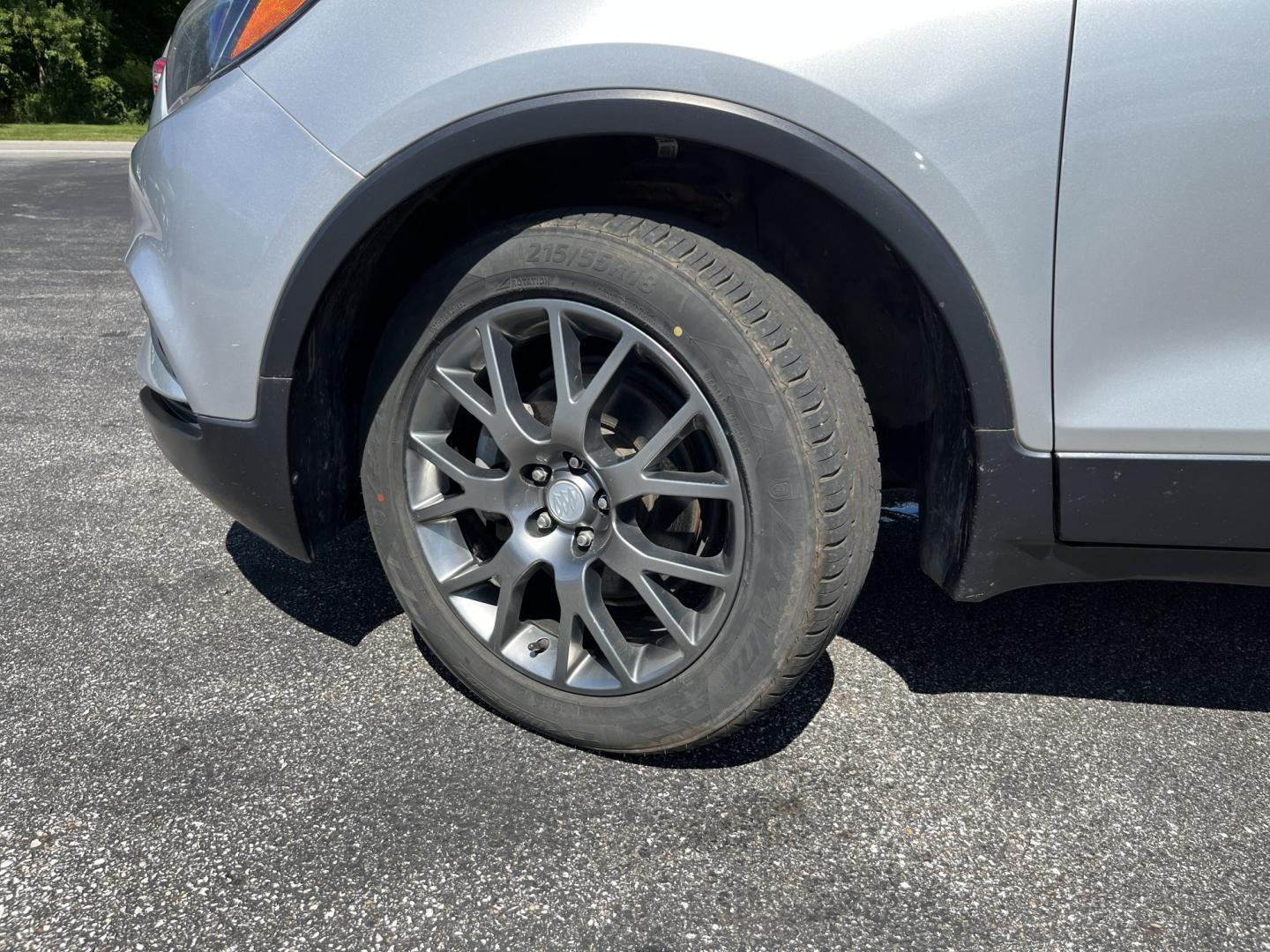 2018 Silver /Black Buick Encore Sport Touring AWD (KL4CJ2SB5JB) with an 1.4L I4 DOHC 16V TURBO engine, Automatic transmission, located at 11115 Chardon Rd. , Chardon, OH, 44024, (440) 214-9705, 41.580246, -81.241943 - 2018 Buick Encore Sport Touring AWD – Compact Efficiency with a More Refined Feel If you want a smaller crossover that still feels a step up in comfort and style, this 2018 Buick Encore Sport Touring AWD is a solid option. The 1.4L Turbocharged EcoTec engine and 6-speed automatic deliver responsi- Photo#12