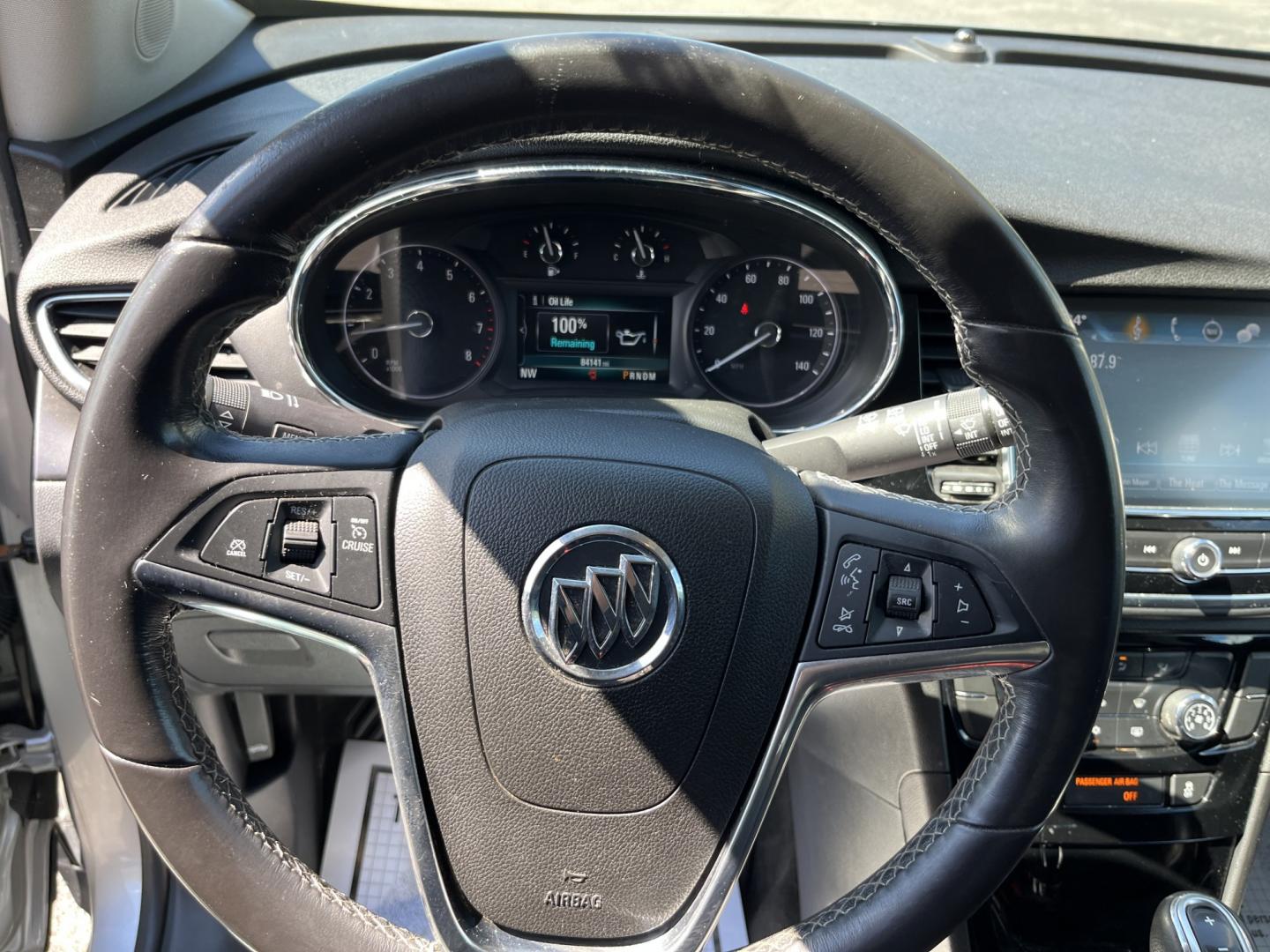 2018 Silver /Black Buick Encore Sport Touring AWD (KL4CJ2SB5JB) with an 1.4L I4 DOHC 16V TURBO engine, Automatic transmission, located at 11115 Chardon Rd. , Chardon, OH, 44024, (440) 214-9705, 41.580246, -81.241943 - 2018 Buick Encore Sport Touring AWD – Compact Efficiency with a More Refined Feel If you want a smaller crossover that still feels a step up in comfort and style, this 2018 Buick Encore Sport Touring AWD is a solid option. The 1.4L Turbocharged EcoTec engine and 6-speed automatic deliver responsi- Photo#18