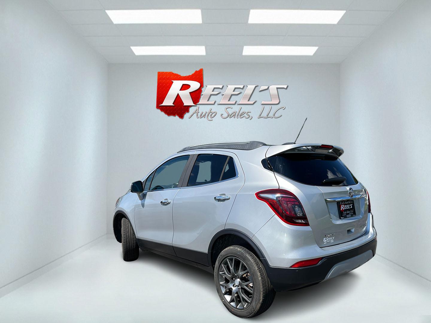 2018 Silver /Black Buick Encore Sport Touring AWD (KL4CJ2SB5JB) with an 1.4L I4 DOHC 16V TURBO engine, Automatic transmission, located at 11115 Chardon Rd. , Chardon, OH, 44024, (440) 214-9705, 41.580246, -81.241943 - 2018 Buick Encore Sport Touring AWD – Compact Efficiency with a More Refined Feel If you want a smaller crossover that still feels a step up in comfort and style, this 2018 Buick Encore Sport Touring AWD is a solid option. The 1.4L Turbocharged EcoTec engine and 6-speed automatic deliver responsi- Photo#9