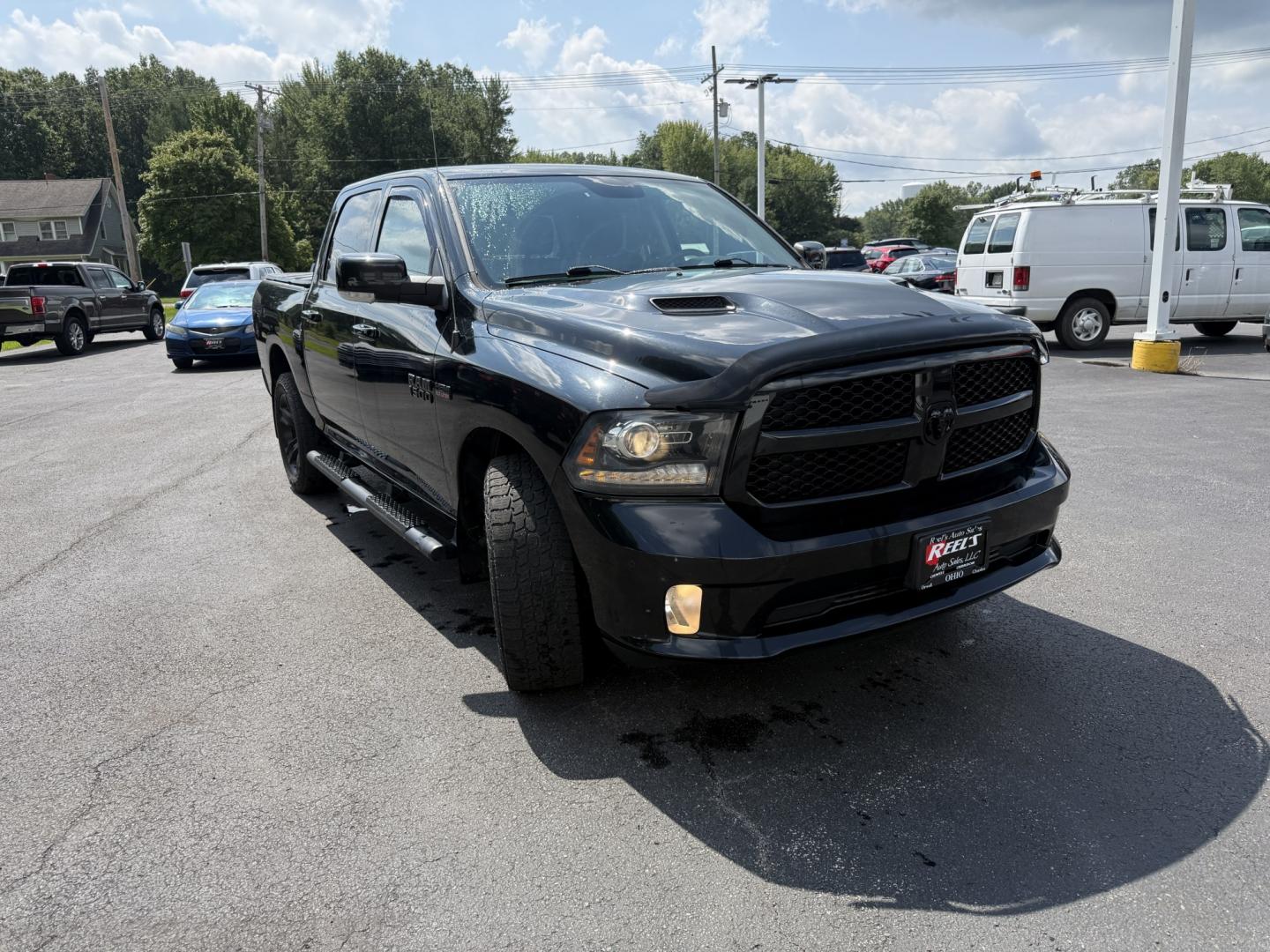 2017 Black /Black RAM 1500 Sport Crew Cab SWB 4WD (1C6RR7MT9HS) with an 5.7L V8 OHV 16V engine, Automatic transmission, located at 547 E. Main St., Orwell, OH, 44076, (440) 437-5893, 41.535435, -80.847855 - Towing Capability If you want a full-size truck that looks sharp and is ready to work, this 2017 Ram 1500 Sport Crew Cab 4WD is a strong option. The 5.7L HEMI V8 and 8-speed automatic deliver dependable power, while 3.92 gearing and on-demand 4WD support a capable 10,140 lb towing capacity. It also- Photo#2