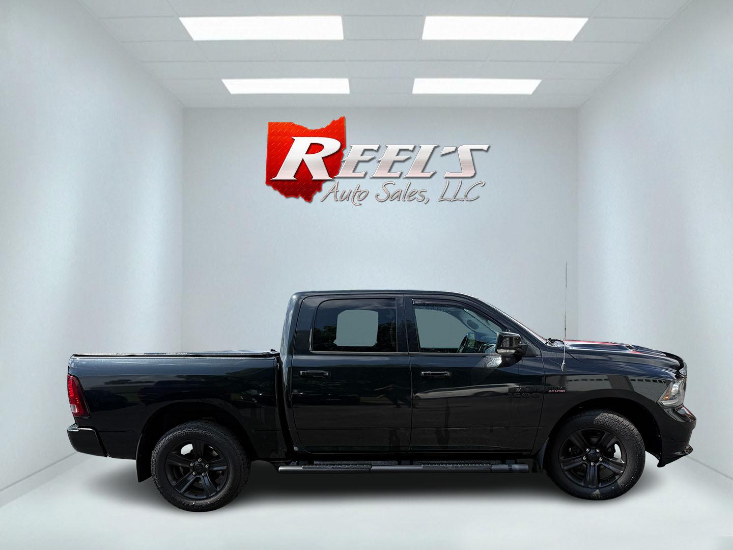 2017 Black /Black RAM 1500 Sport Crew Cab SWB 4WD (1C6RR7MT9HS) with an 5.7L V8 OHV 16V engine, Automatic transmission, located at 11115 Chardon Rd. , Chardon, OH, 44024, (440) 214-9705, 41.580246, -81.241943 - Towing Capability If you want a full-size truck that looks sharp and is ready to work, this 2017 Ram 1500 Sport Crew Cab 4WD is a strong option. The 5.7L HEMI V8 and 8-speed automatic deliver dependable power, while 3.92 gearing and on-demand 4WD support a capable 10,140 lb towing capacity. It also- Photo#28